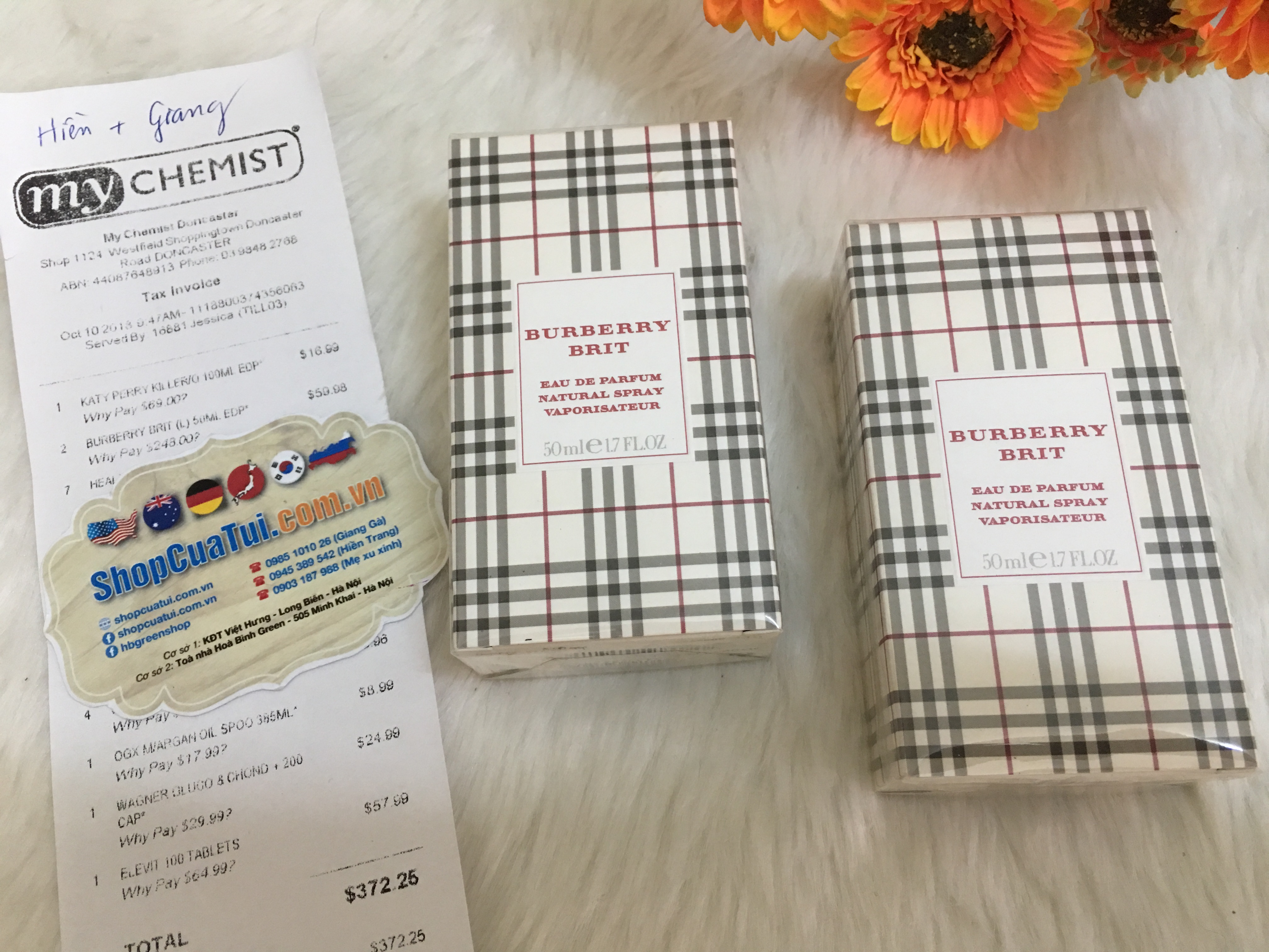 Nước Hoa Nữ Burberry Brit Eau De EDP 50ml