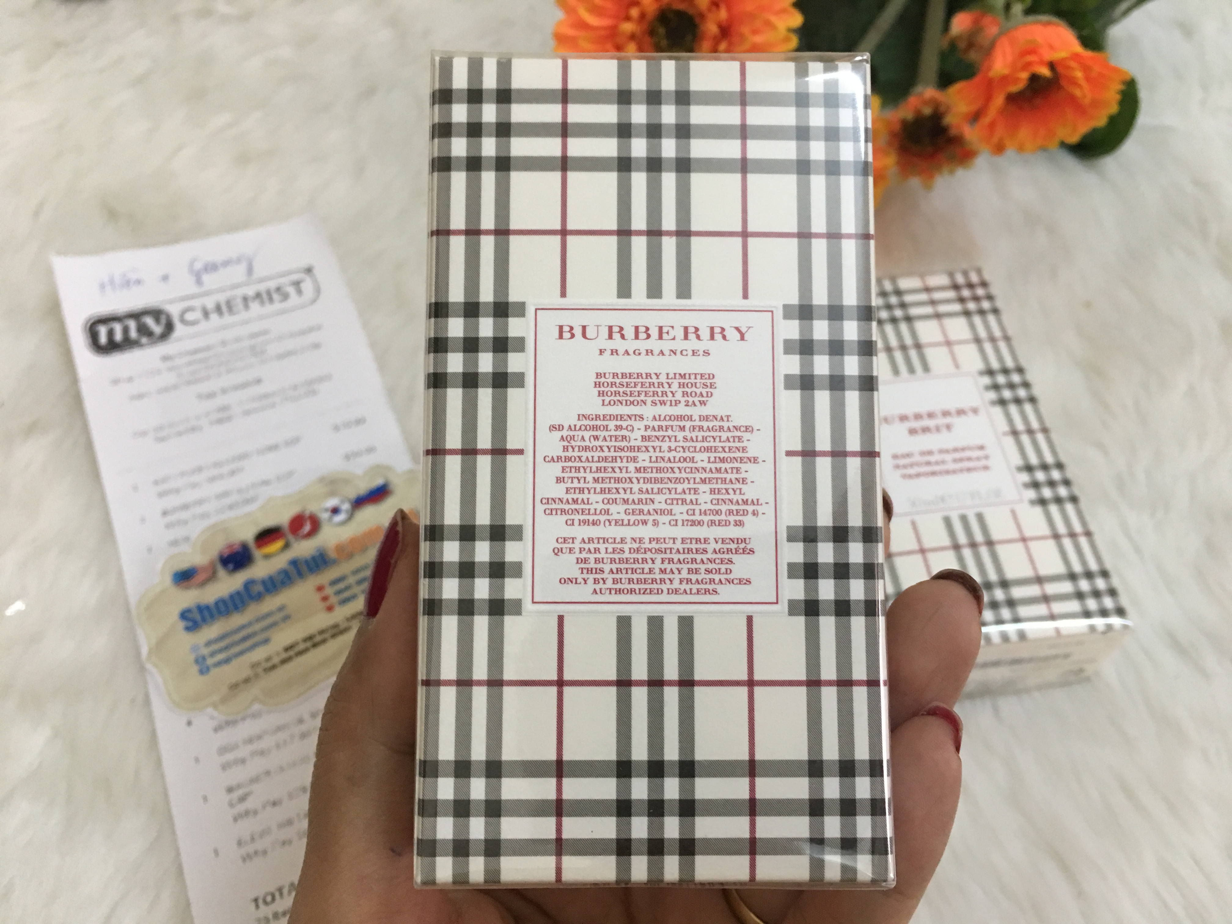 Nước Hoa Nữ Burberry Brit Eau De EDP 50ml