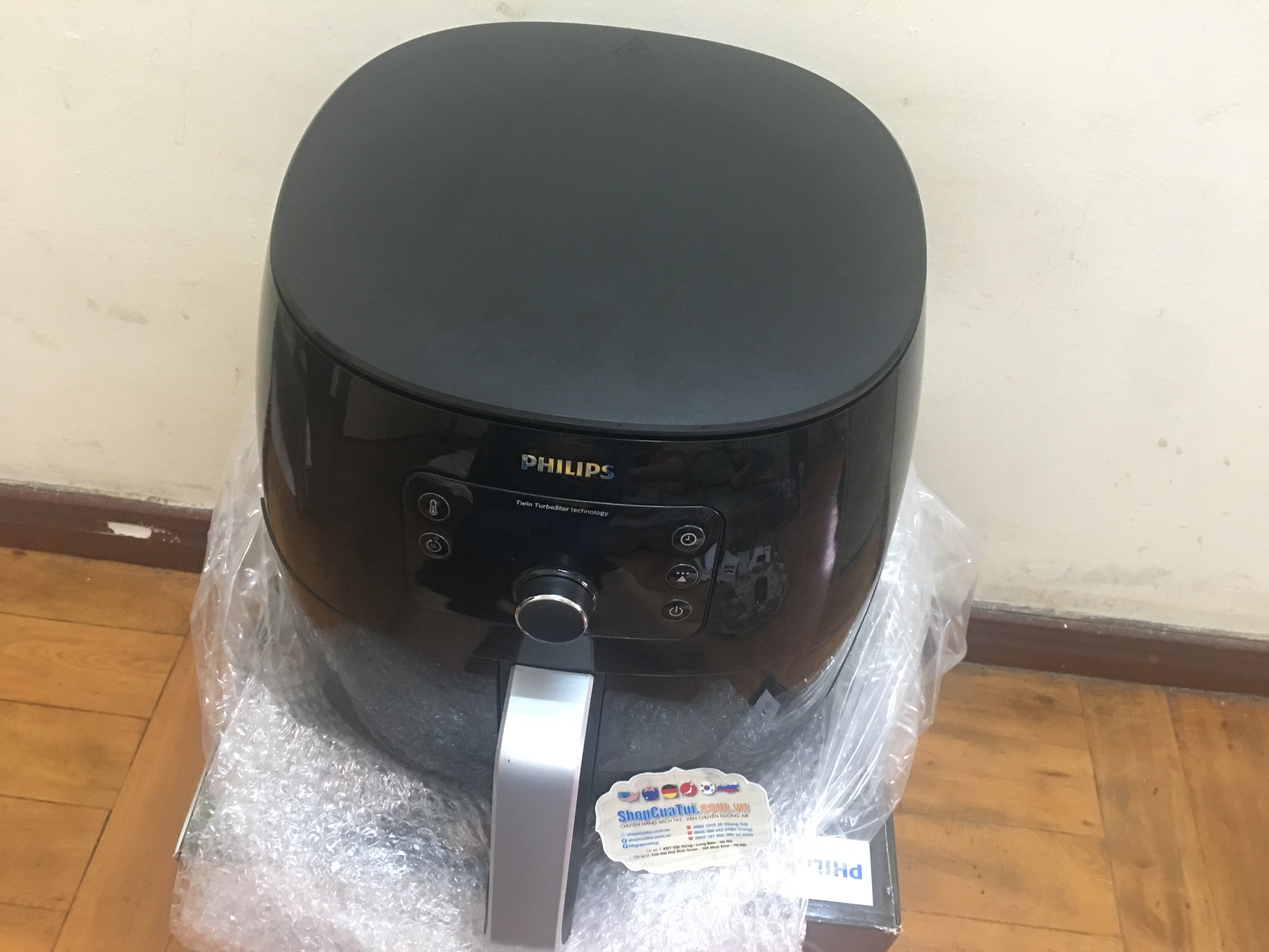 Nồi chiên nướng không dầu #Philips HD9652/ 90 size XXL