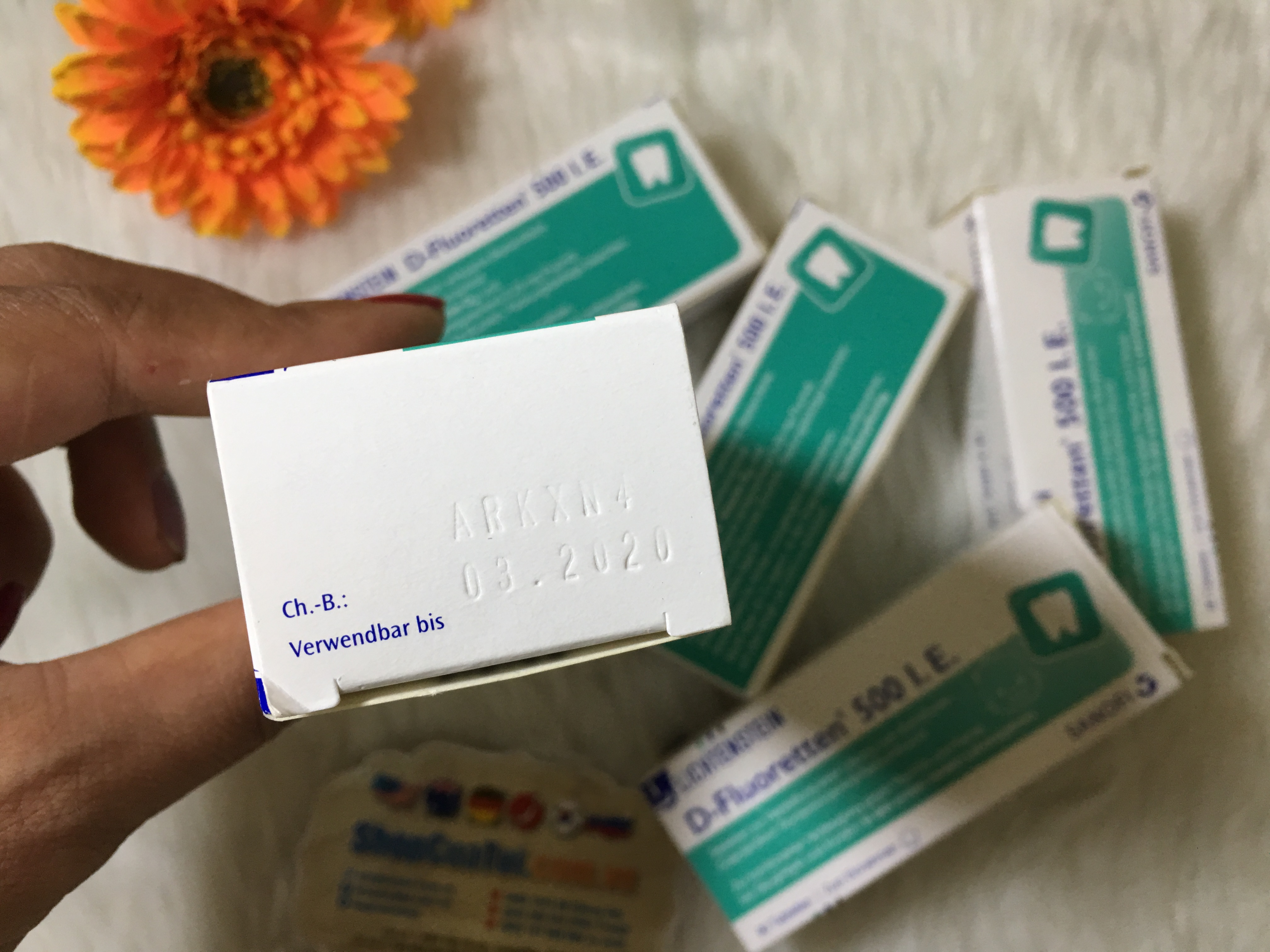 Vitamin D-Fluoretten 500 I.E (Cho trẻ 2 tuần đến 2 năm tuổi)