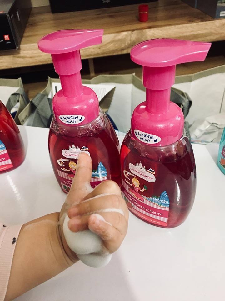 BỌT XÀ PHÒNG RỬA TAY - RỬA MẶT STERNENZAUBER - HÀNG NỘI ĐỊA ĐỨC