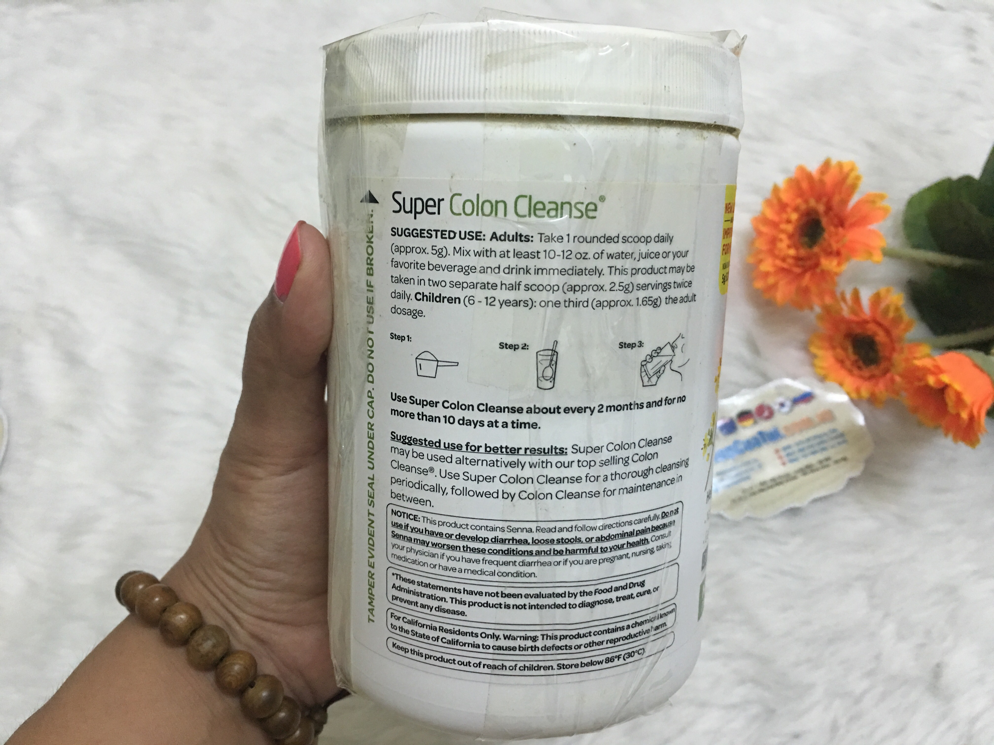 THUỐC GIẢI ĐỘC ĐƯỜNG RUỘT HEALTH PLUS SUPER COLON CLEANSE 340g dạng bột
