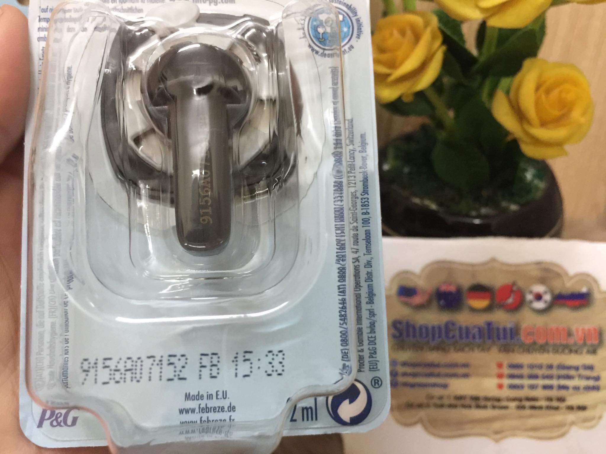 NƯỚC HOA Ô TÔ FEBREZE, ĐỨC