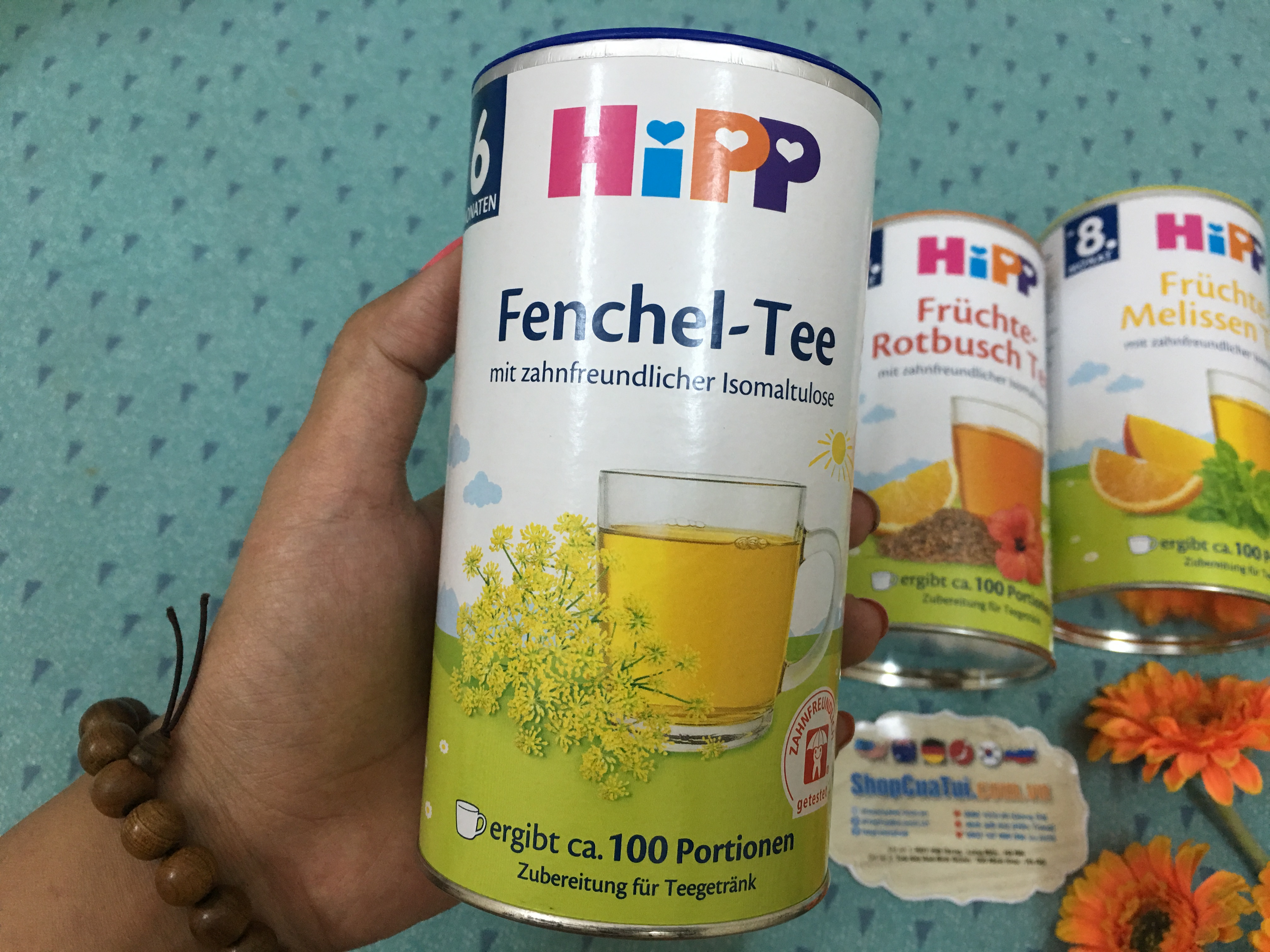 TRÀ  HIPP FENCHEL - TEE CHO TRẺ sơ sinh và trẻ nhỏ