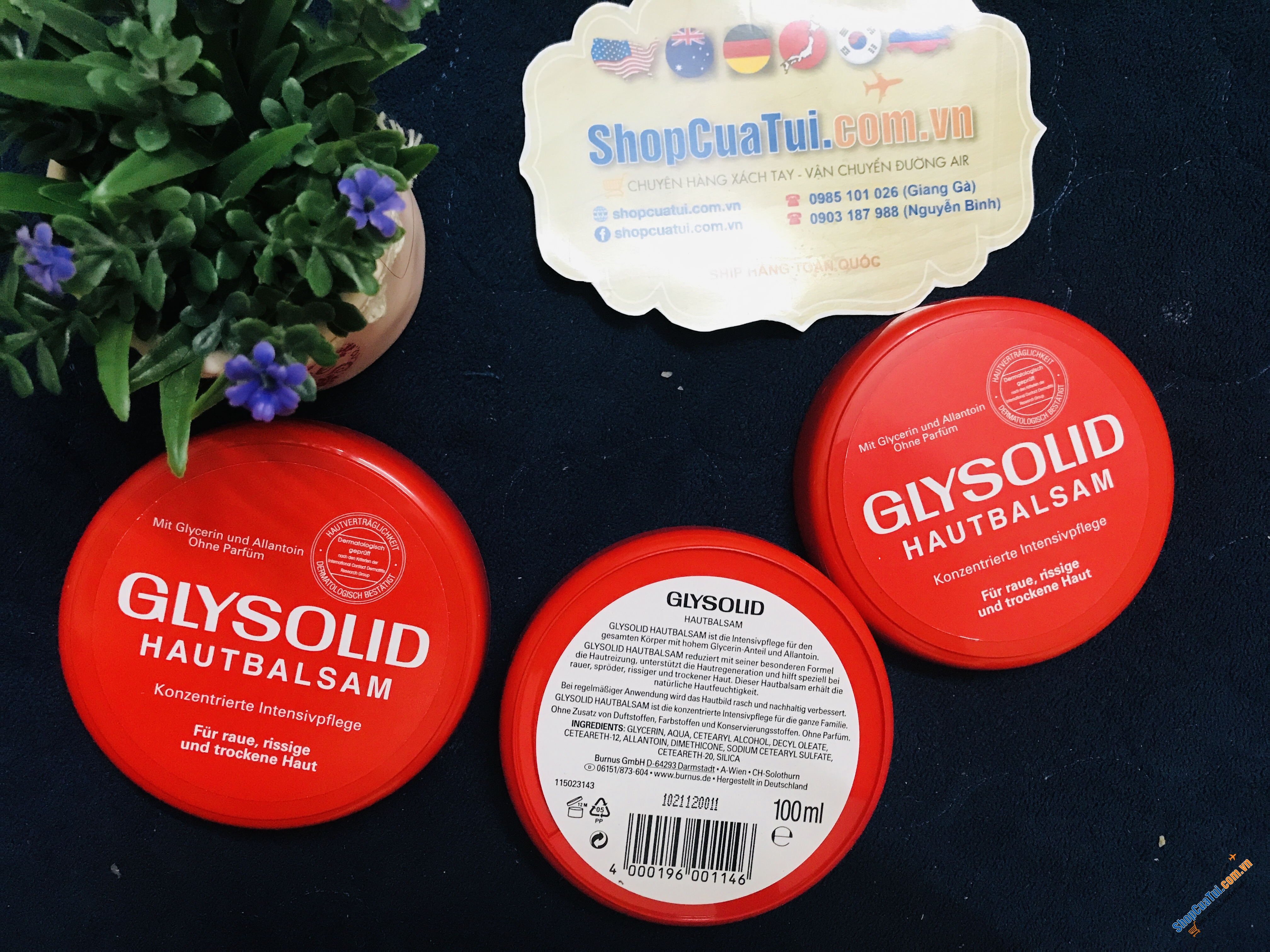 Kem nẻ - Kem chống nẻ Glysolid 100ml - Made in Germany
