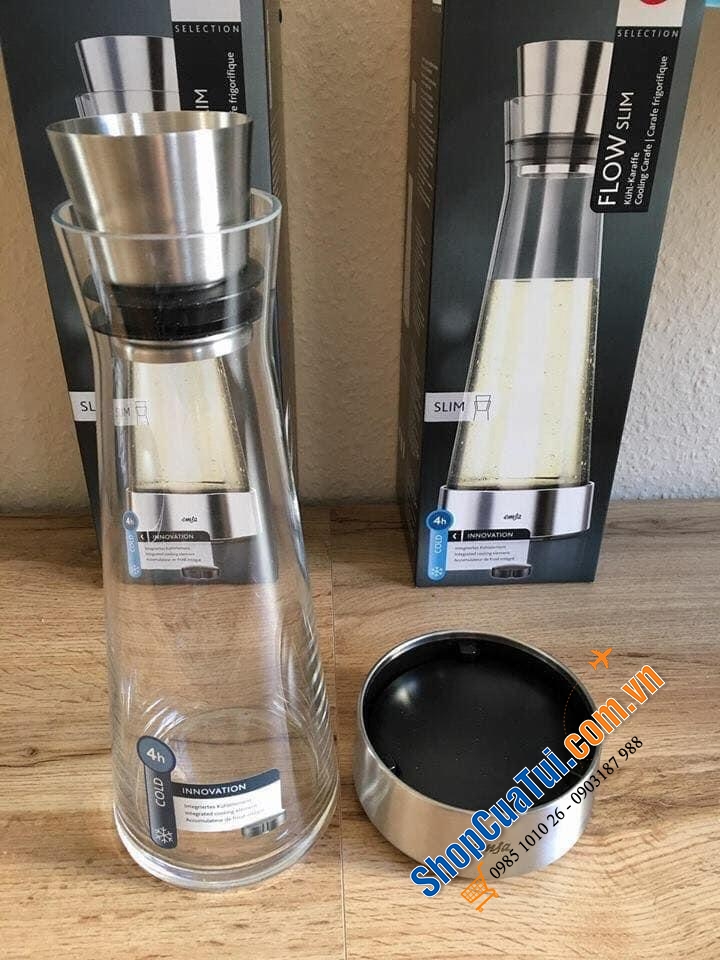 BÌNH GIỮ LẠNH EMSA GERMANY FLOW SLIM 1 LÍT