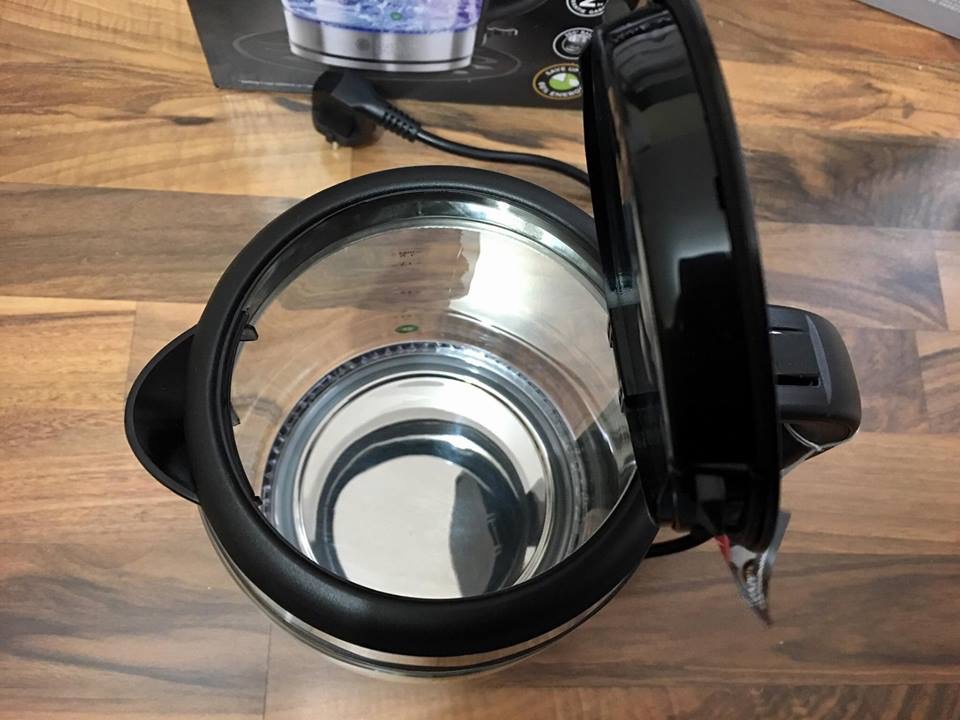 ẤM SIÊU TỐC THỦY TINH Russels Hobbs 1.7 lít
