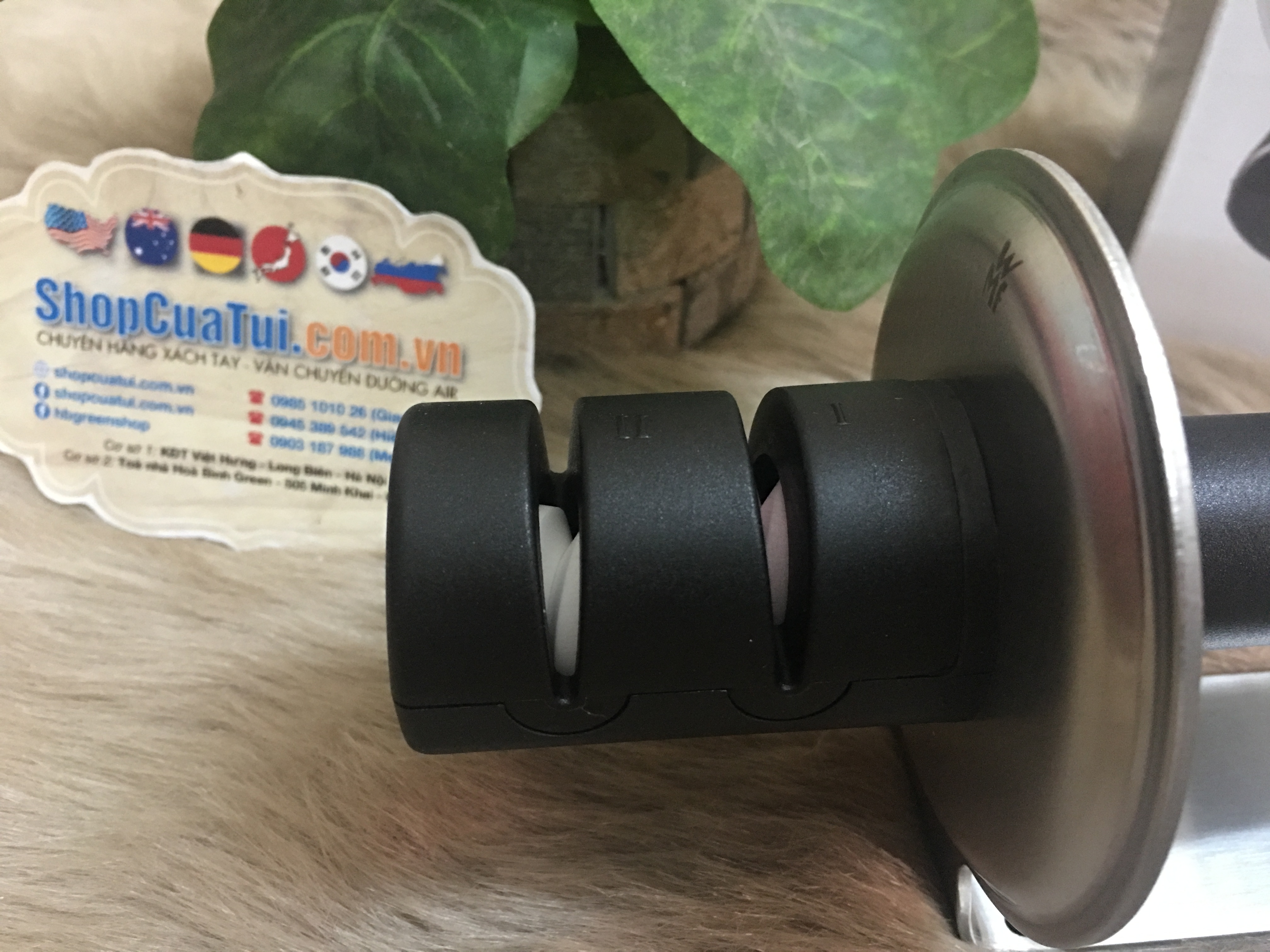 DỤNG CỤ MÀI DAO WMF GOURMET - NHẬP TẠI ĐỨC