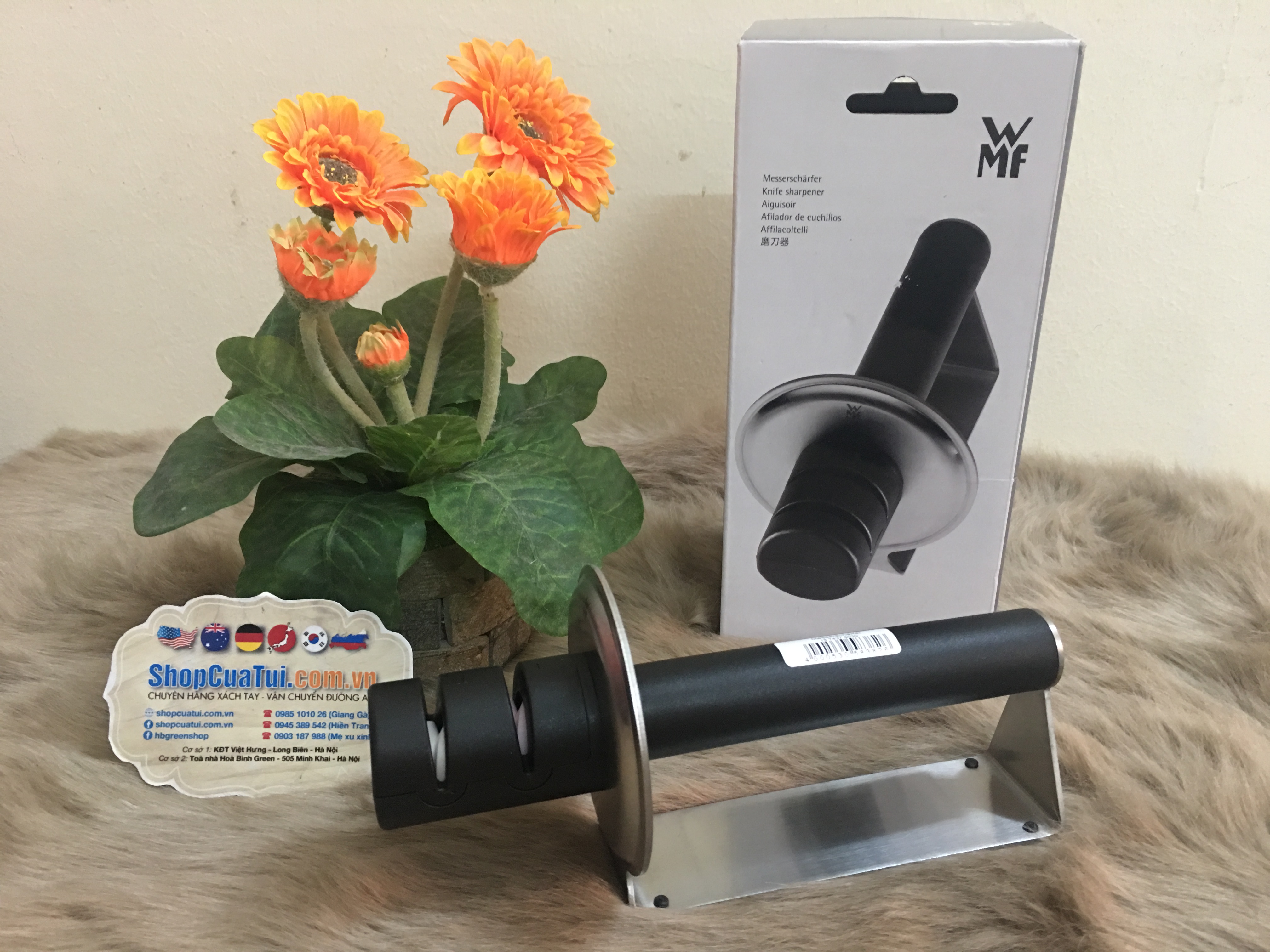 DỤNG CỤ MÀI DAO WMF GOURMET - NHẬP TẠI ĐỨC