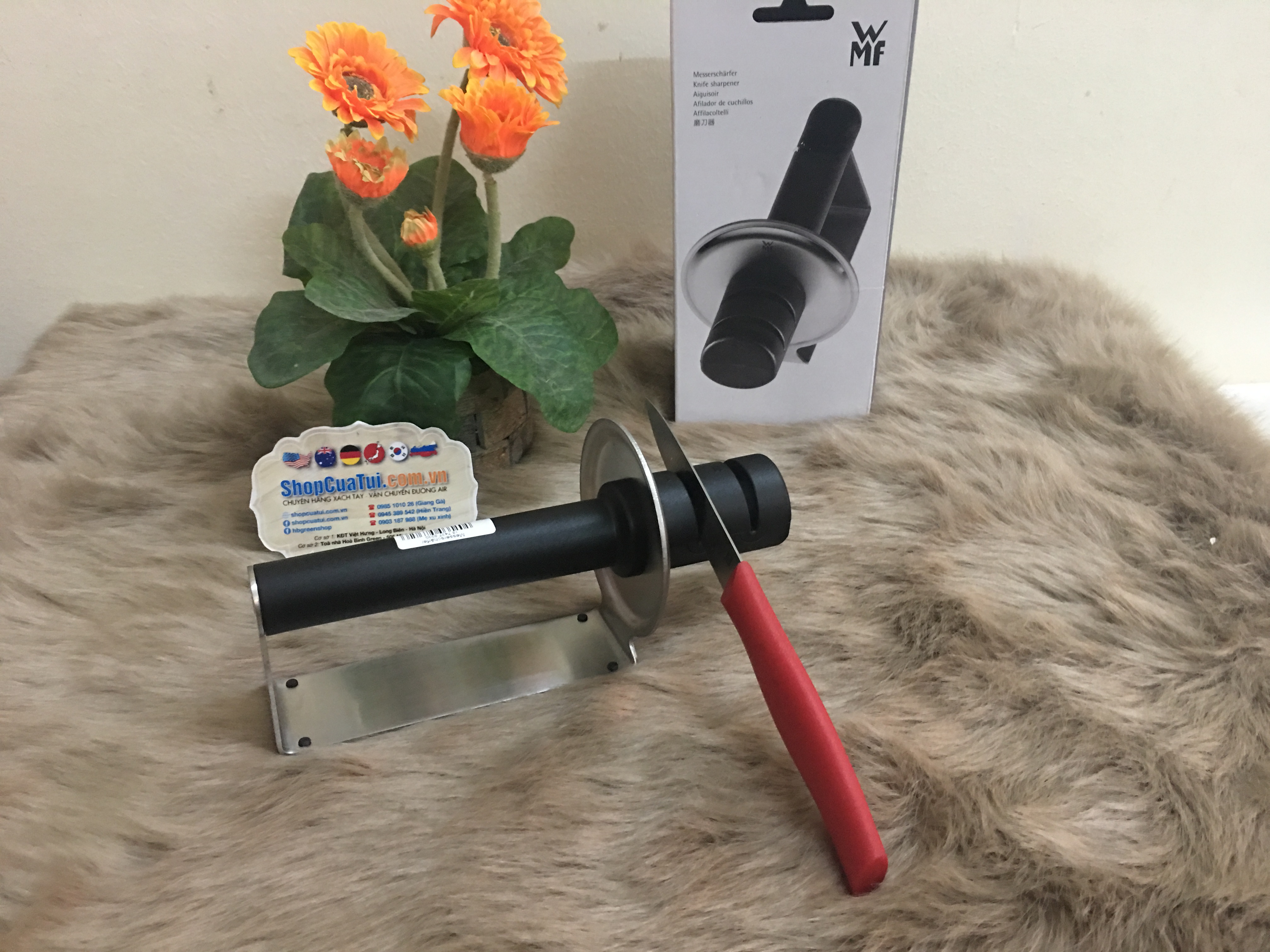 DỤNG CỤ MÀI DAO WMF GOURMET - NHẬP TẠI ĐỨC