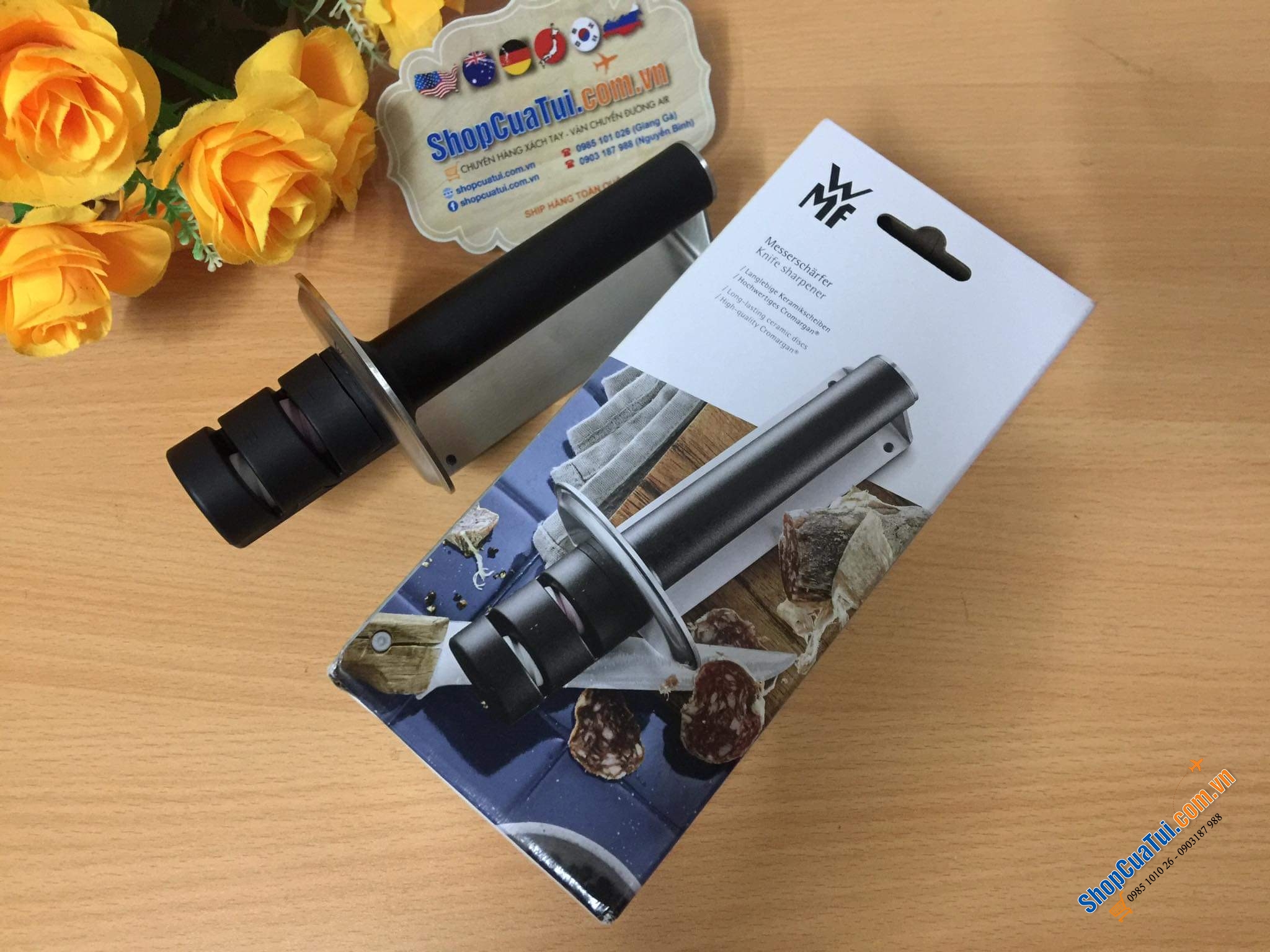 DỤNG CỤ MÀI DAO WMF GOURMET - NHẬP TẠI ĐỨC