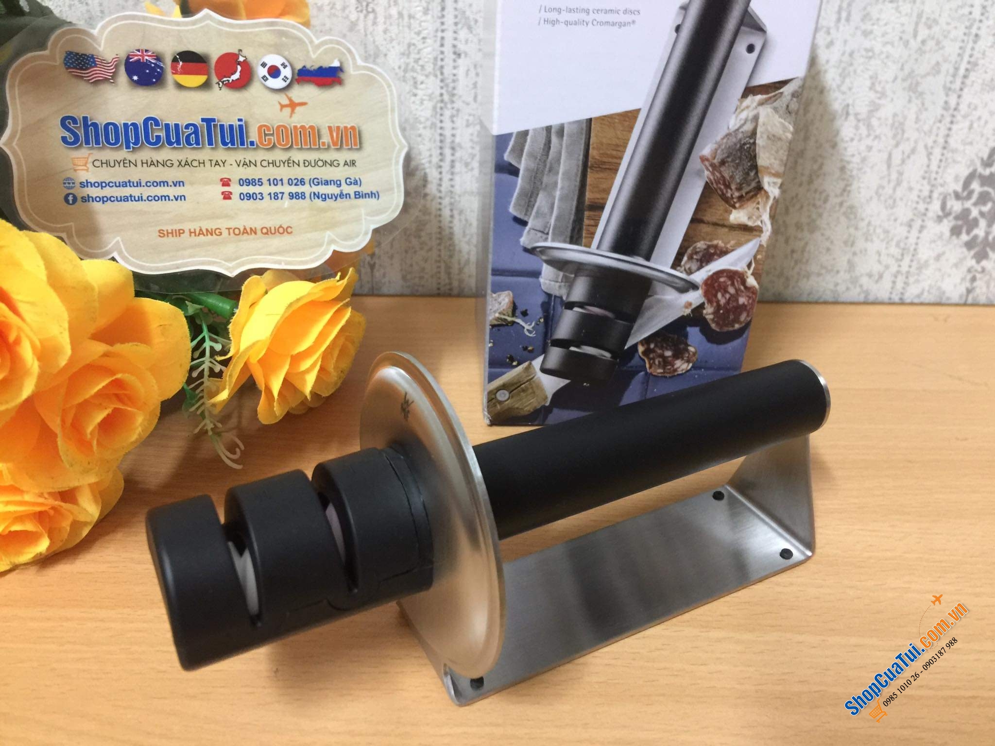 DỤNG CỤ MÀI DAO WMF GOURMET - NHẬP TẠI ĐỨC