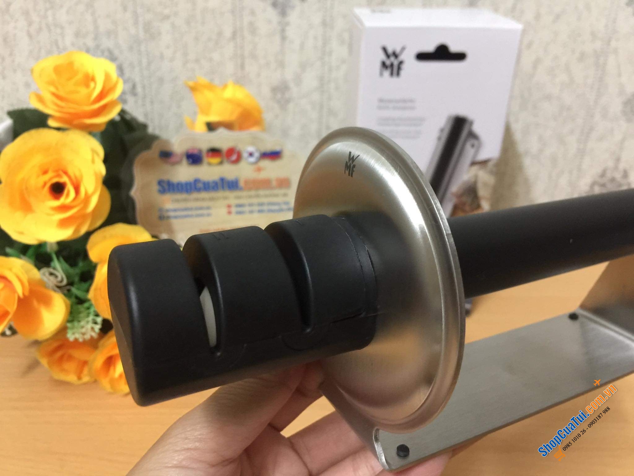 DỤNG CỤ MÀI DAO WMF GOURMET - NHẬP TẠI ĐỨC