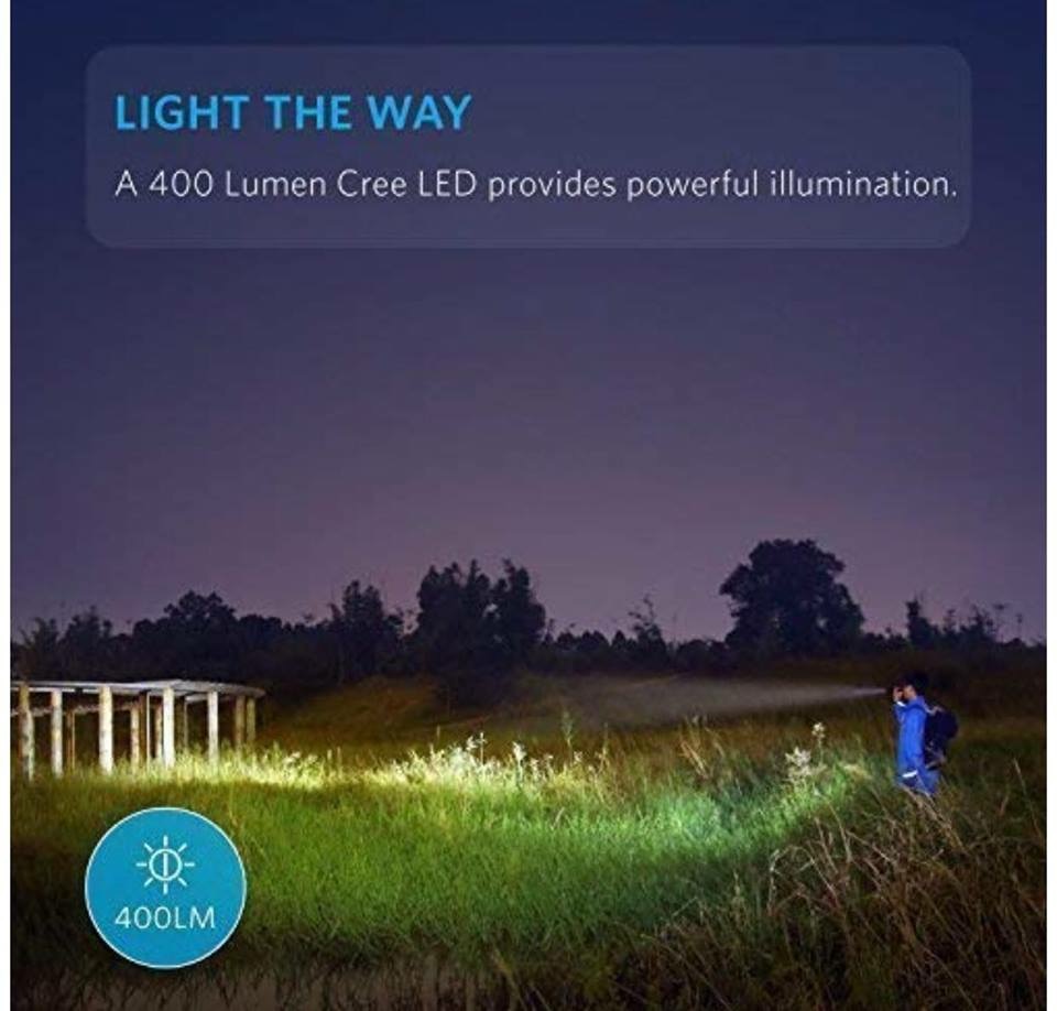 ĐÈN PIN LED SIÊU SÁNG 400 LUMEN 
