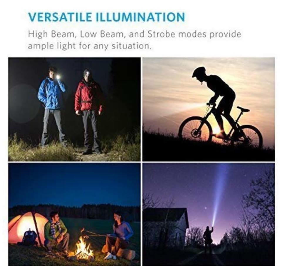 ĐÈN PIN LED SIÊU SÁNG 400 LUMEN 