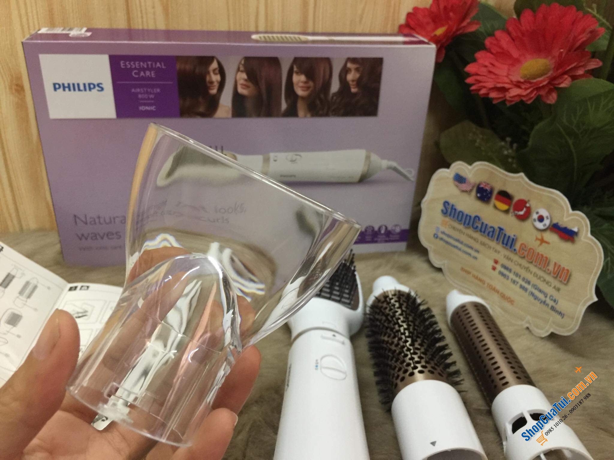 MÁY SẤY TÓC TẠO KIỂU PHILIPS HP8663