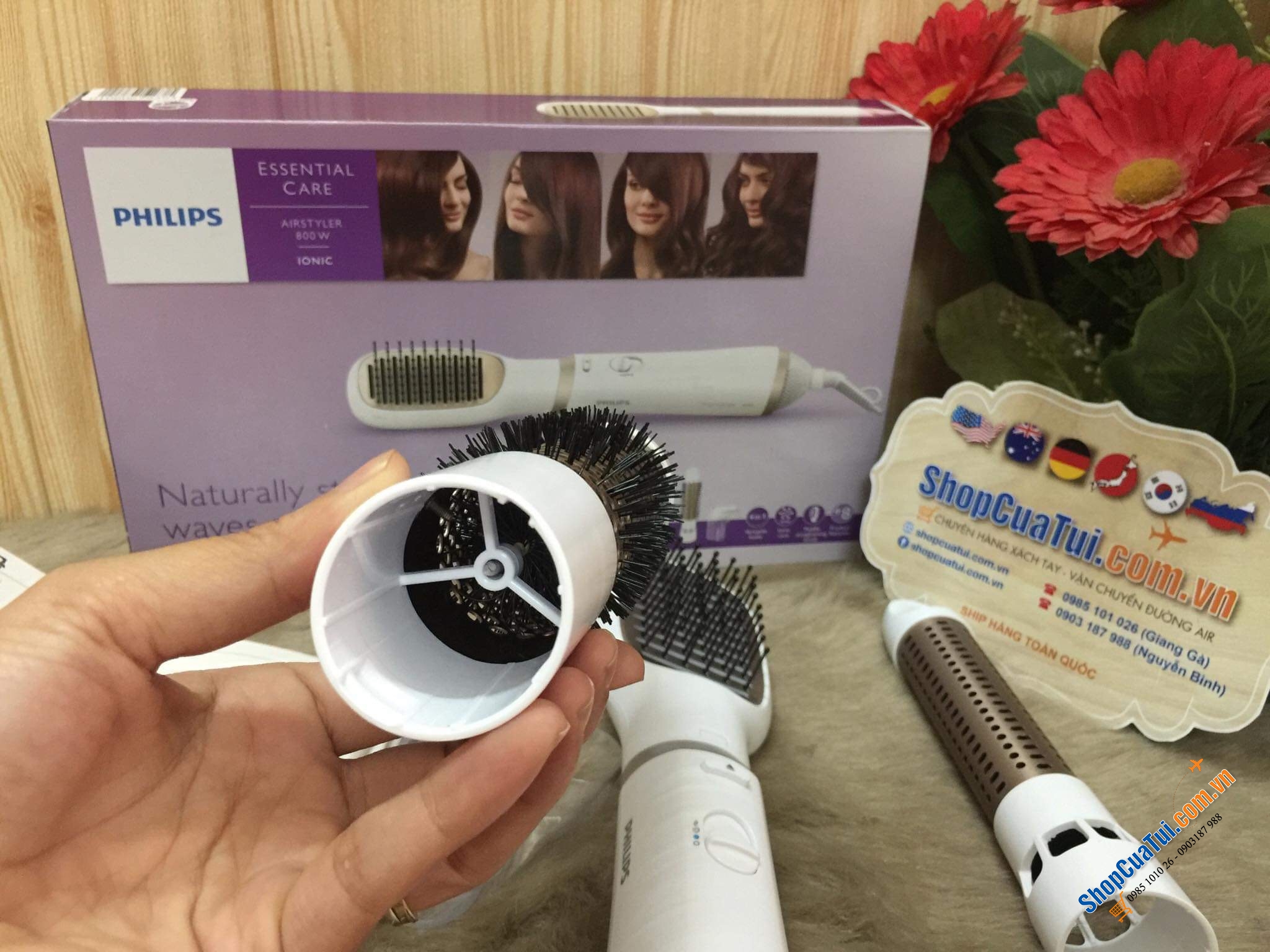 MÁY SẤY TÓC TẠO KIỂU PHILIPS HP8663