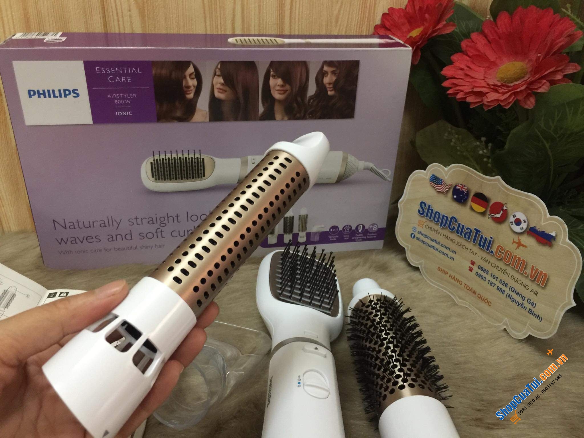 MÁY SẤY TÓC TẠO KIỂU PHILIPS HP8663