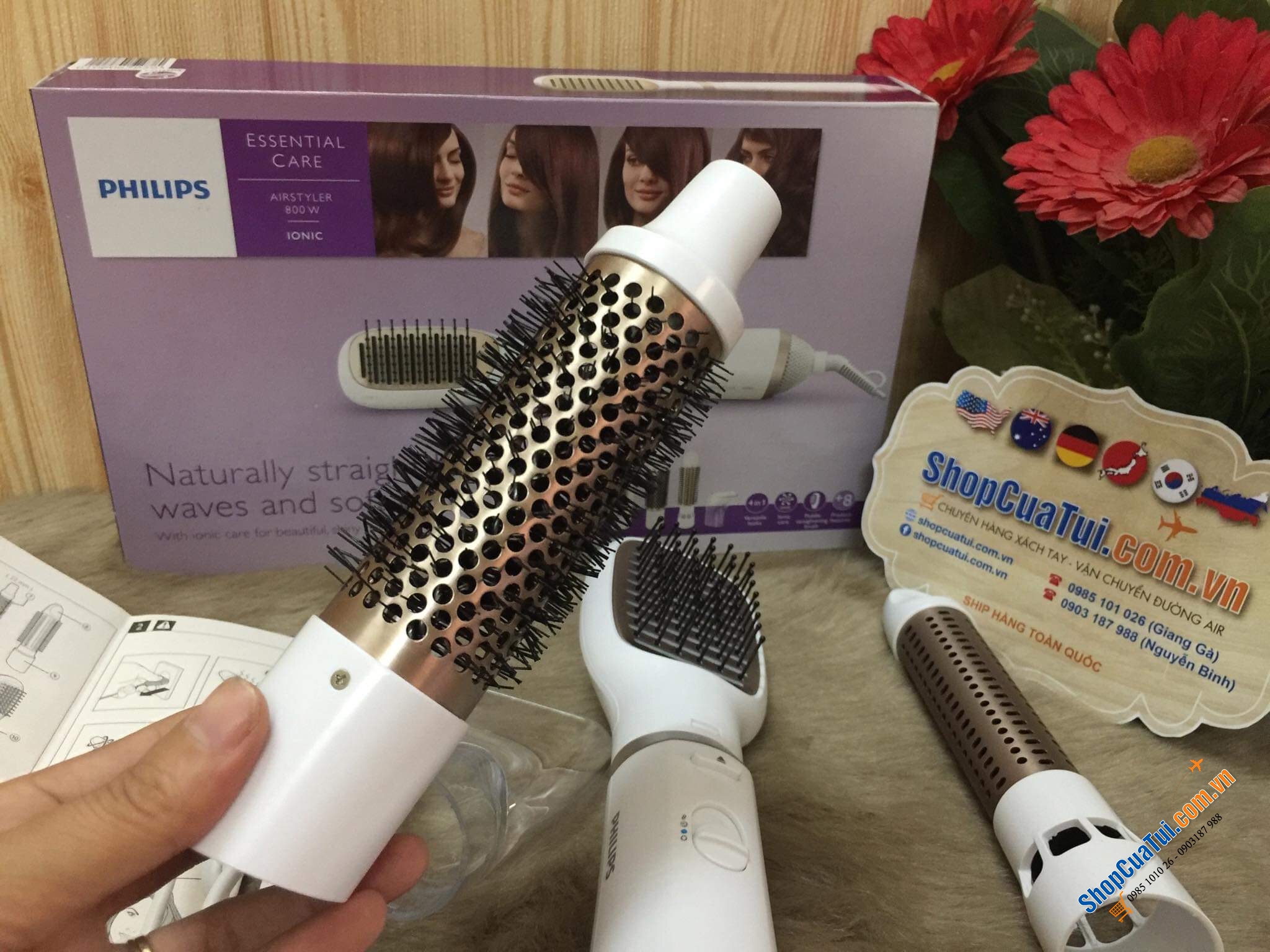 MÁY SẤY TÓC TẠO KIỂU PHILIPS HP8663