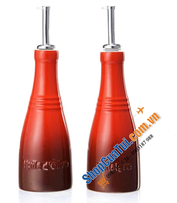 SET DẦU DẤM STAUB FRANCE - Màu đỏ cherry, màu cam