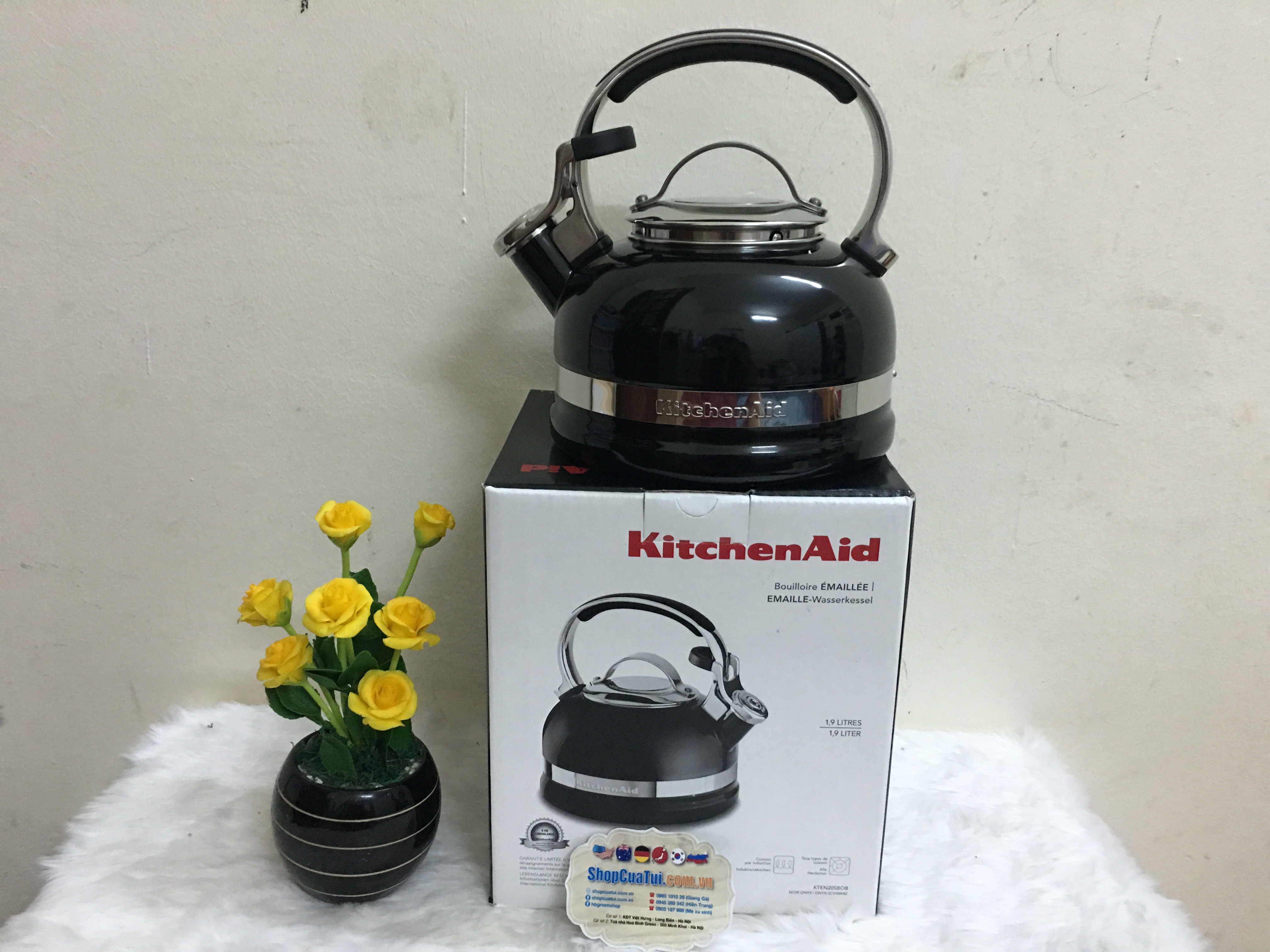 Ấm đun nước Kitchenaid 1,9 lít