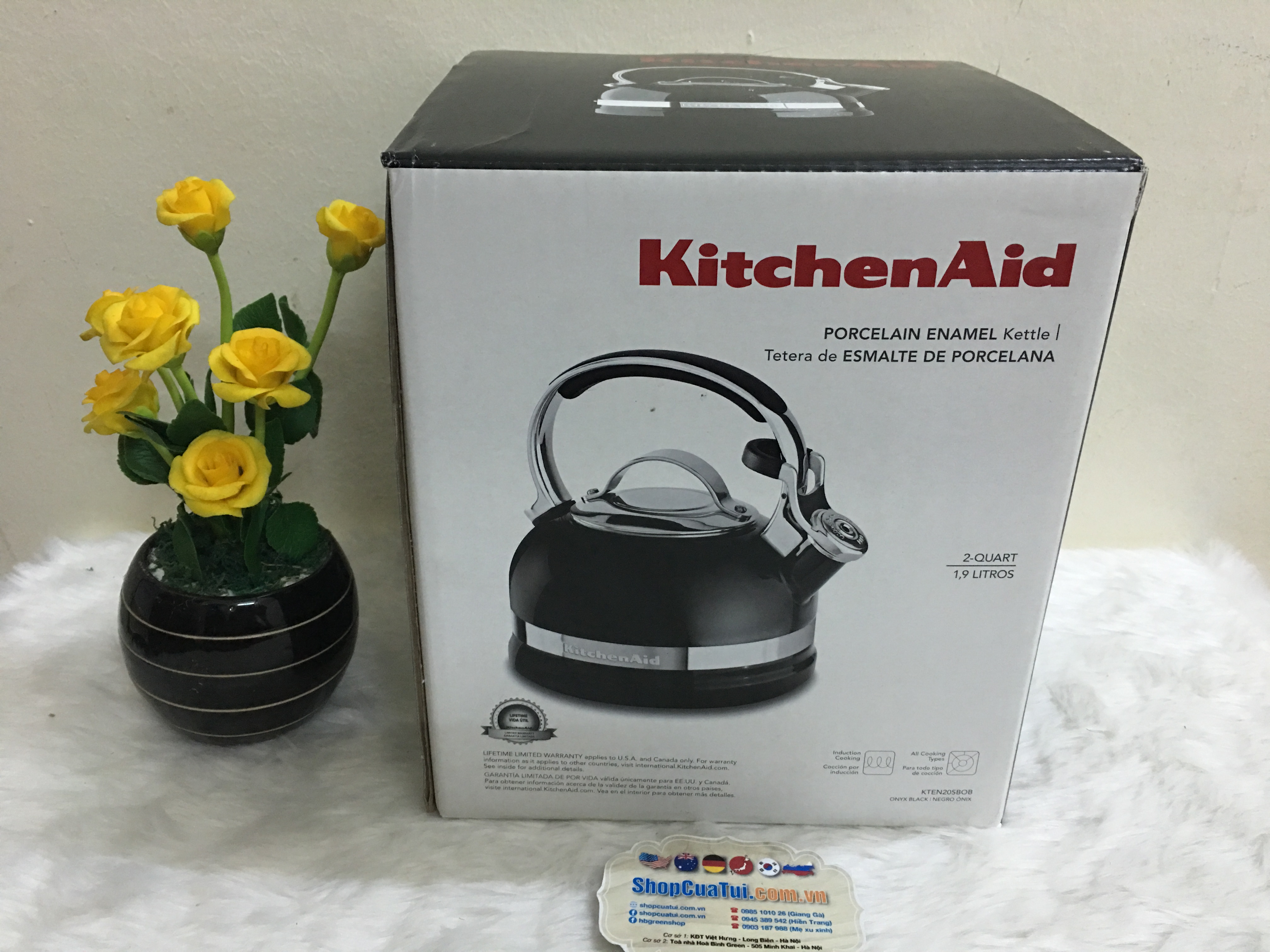 Ấm đun nước Kitchenaid 1,9 lít