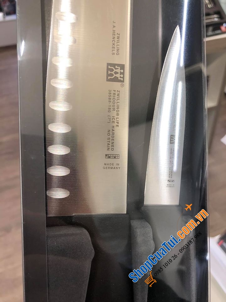 SET DAO ĐÔI made in germany Zwilling FIVE STARS - TRỌN ĐỜI KHÔNG HỎNG