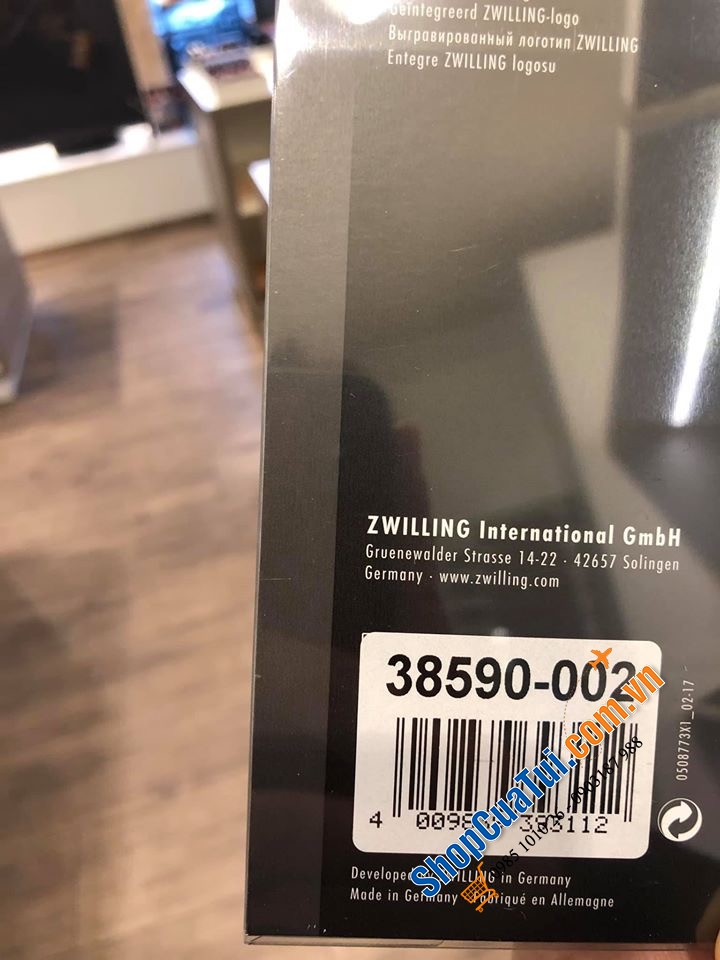 SET DAO ĐÔI made in germany Zwilling FIVE STARS - TRỌN ĐỜI KHÔNG HỎNG