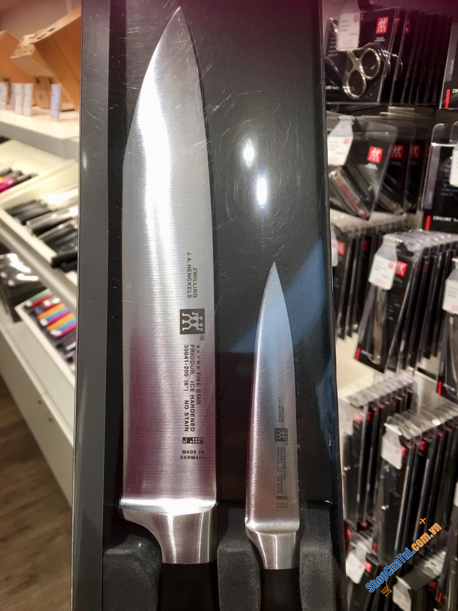 SET DAO ĐÔI made in germany Zwilling FIVE STARS - TRỌN ĐỜI KHÔNG HỎNG