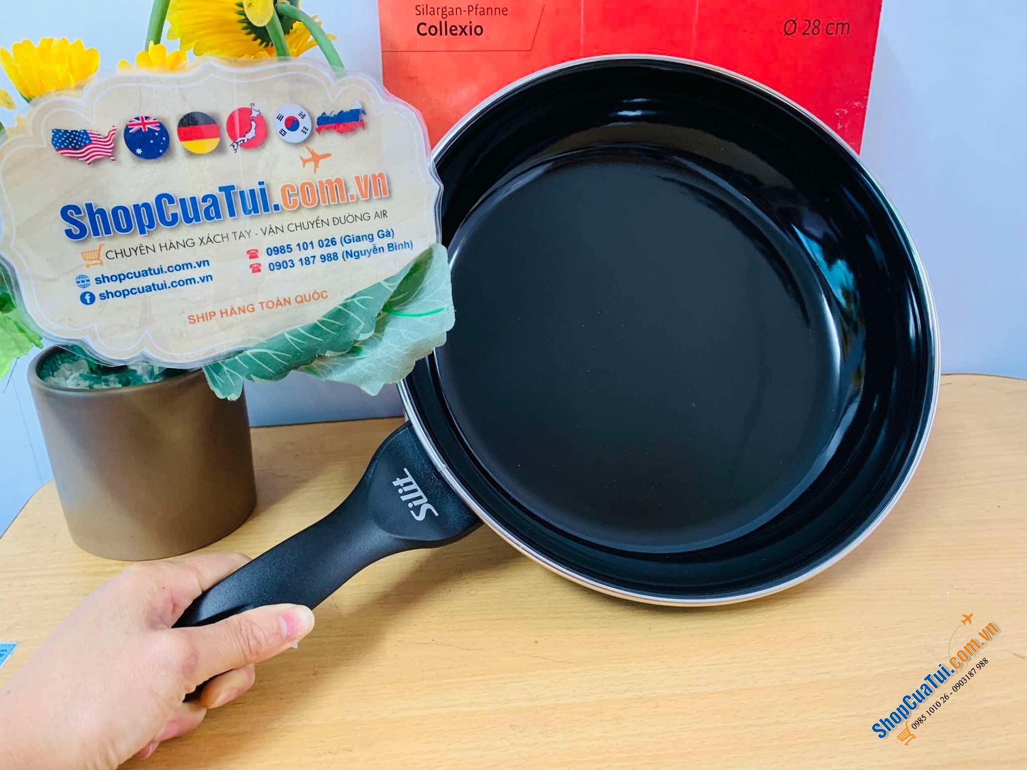 Chảo Silit siligan chống dính 28cm - Made in Germany