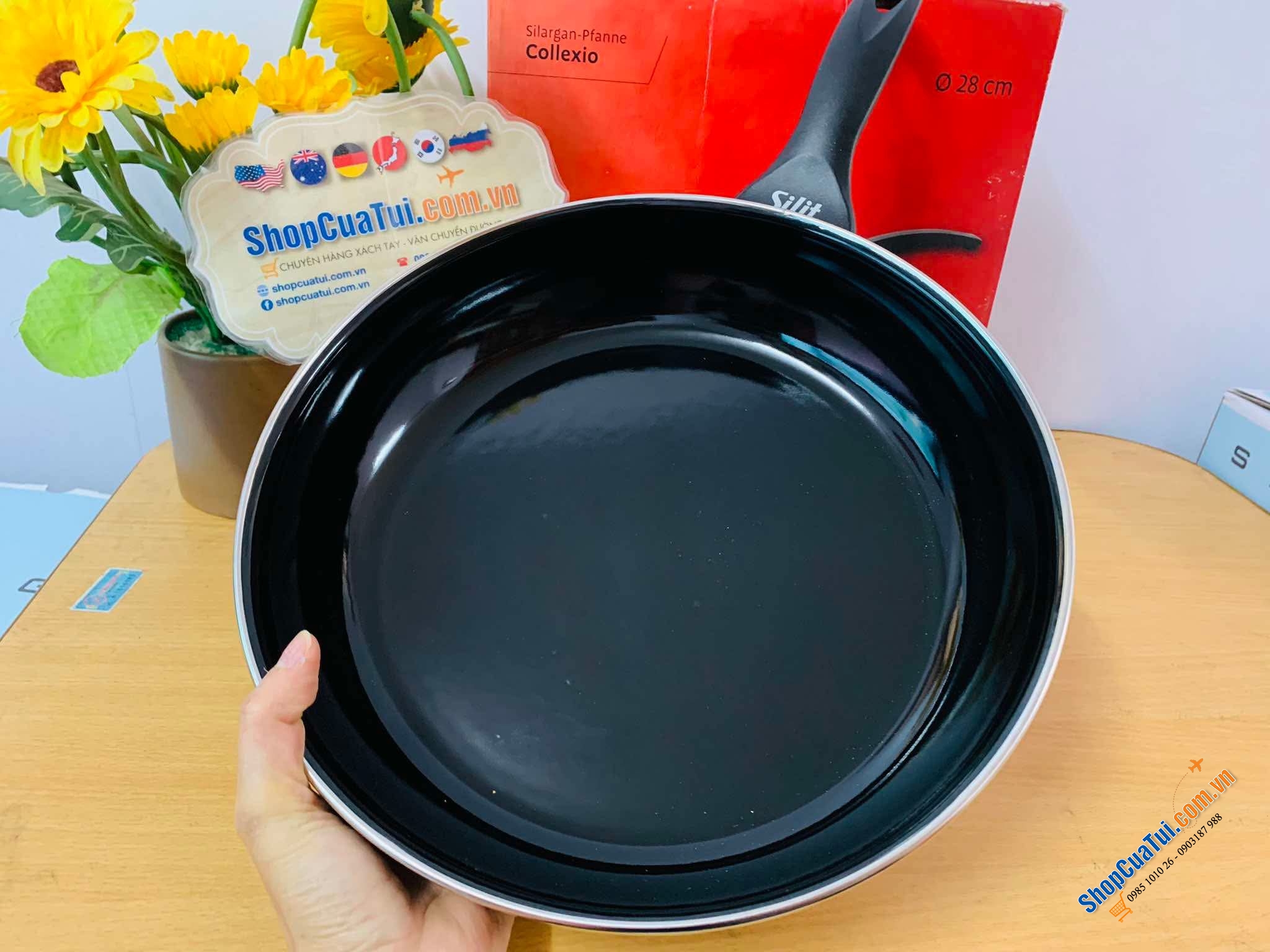 Chảo Silit siligan chống dính 28cm - Made in Germany