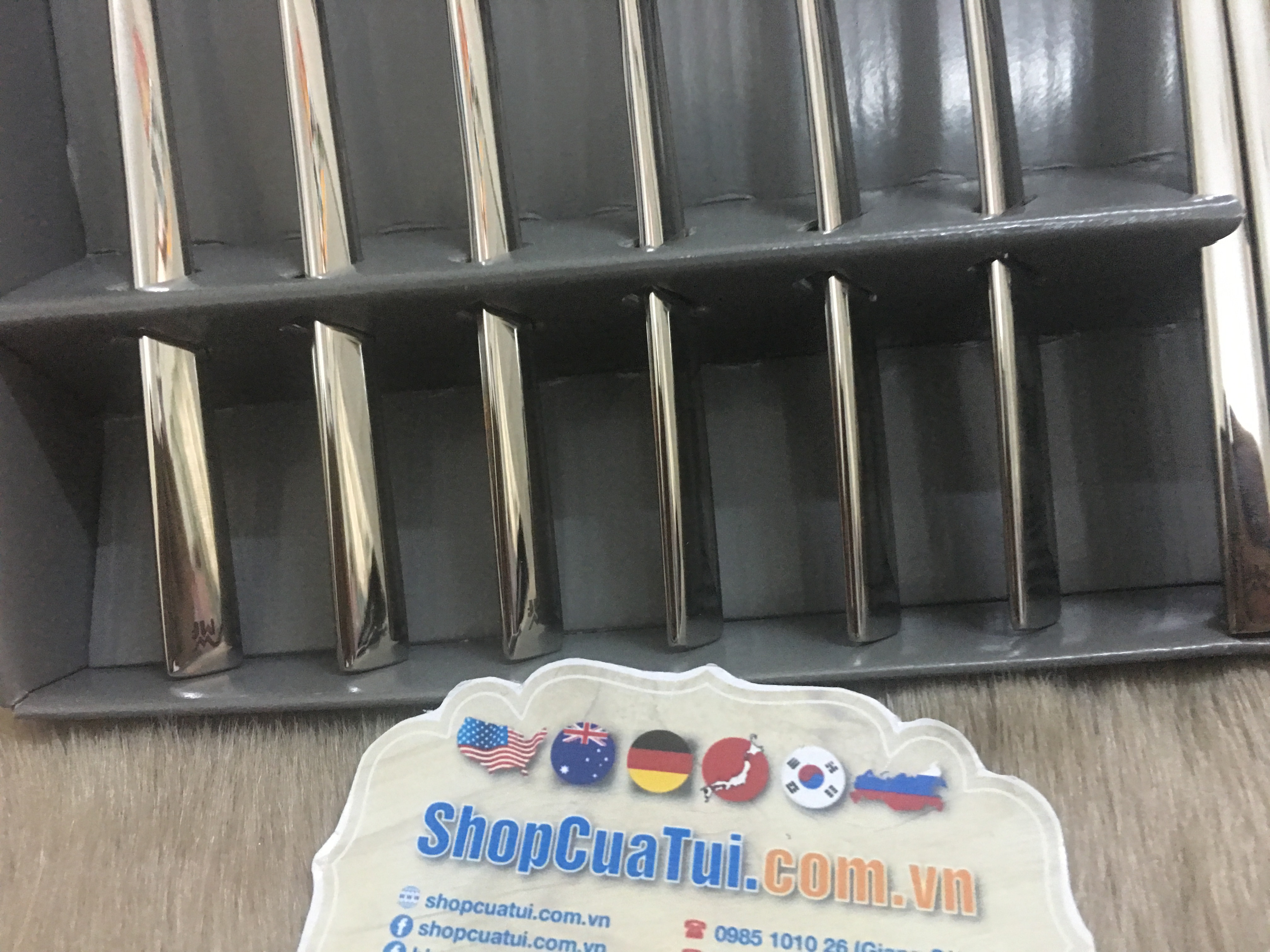 Set đũa thìa inox của WMF 6 người ăn