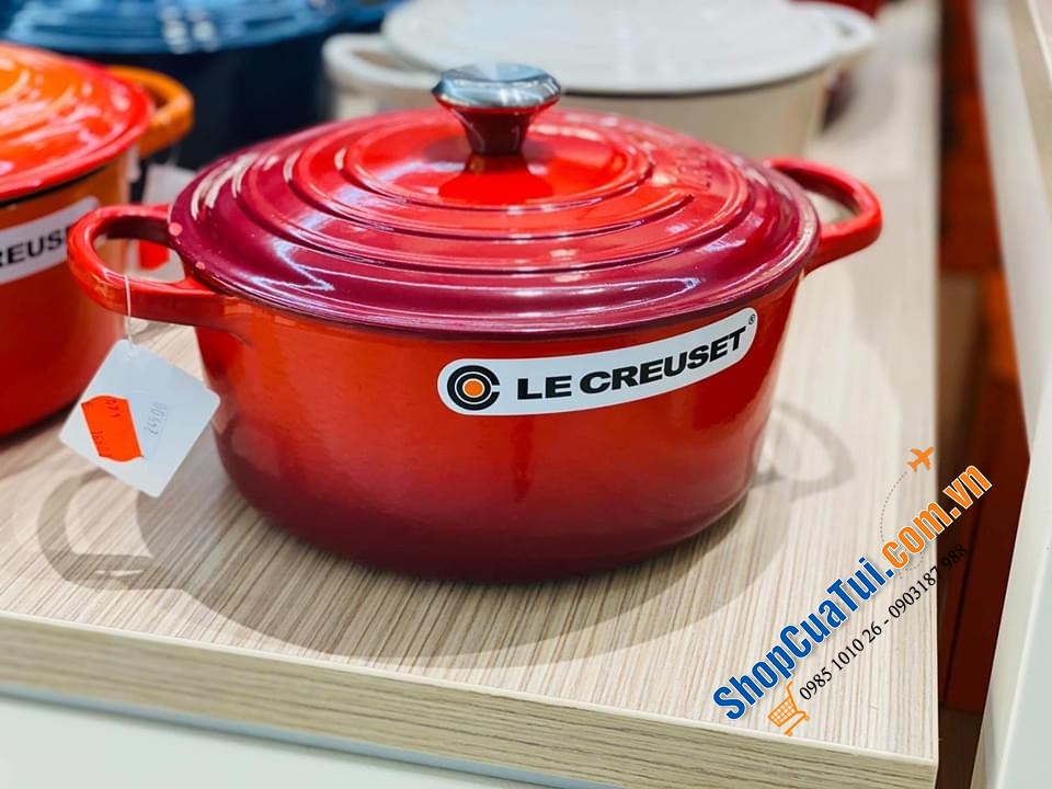 NỒI Le Creuset sz 22 cm - Sắc đỏ nổi bật