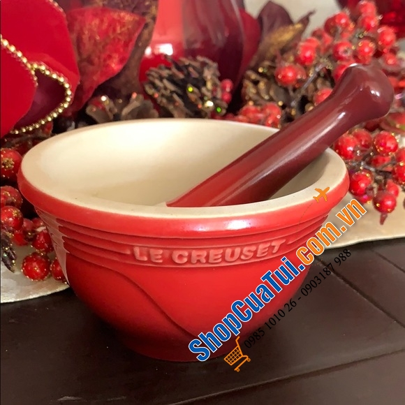 Bộ chày cối Le Creuset Mortar & Pestle 300ml  - SET CHÀY CỐI LE CREUSET