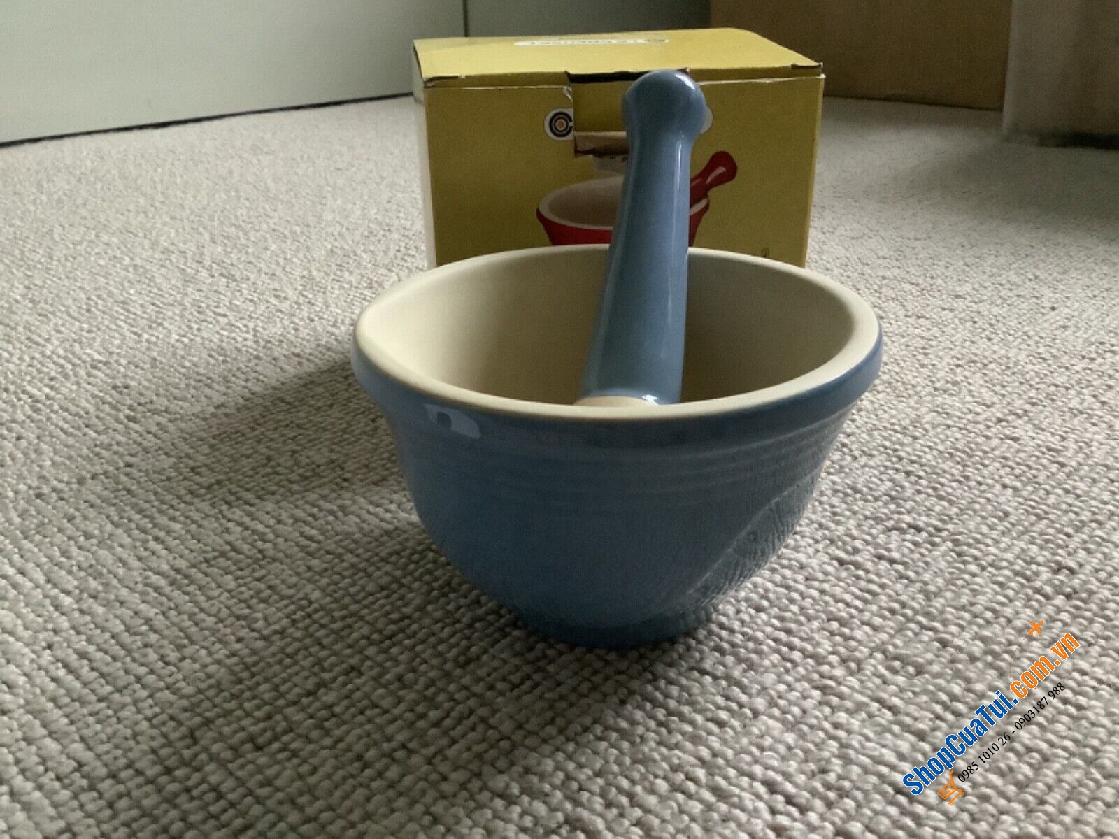 Bộ chày cối Le Creuset Mortar & Pestle 300ml  - SET CHÀY CỐI LE CREUSET