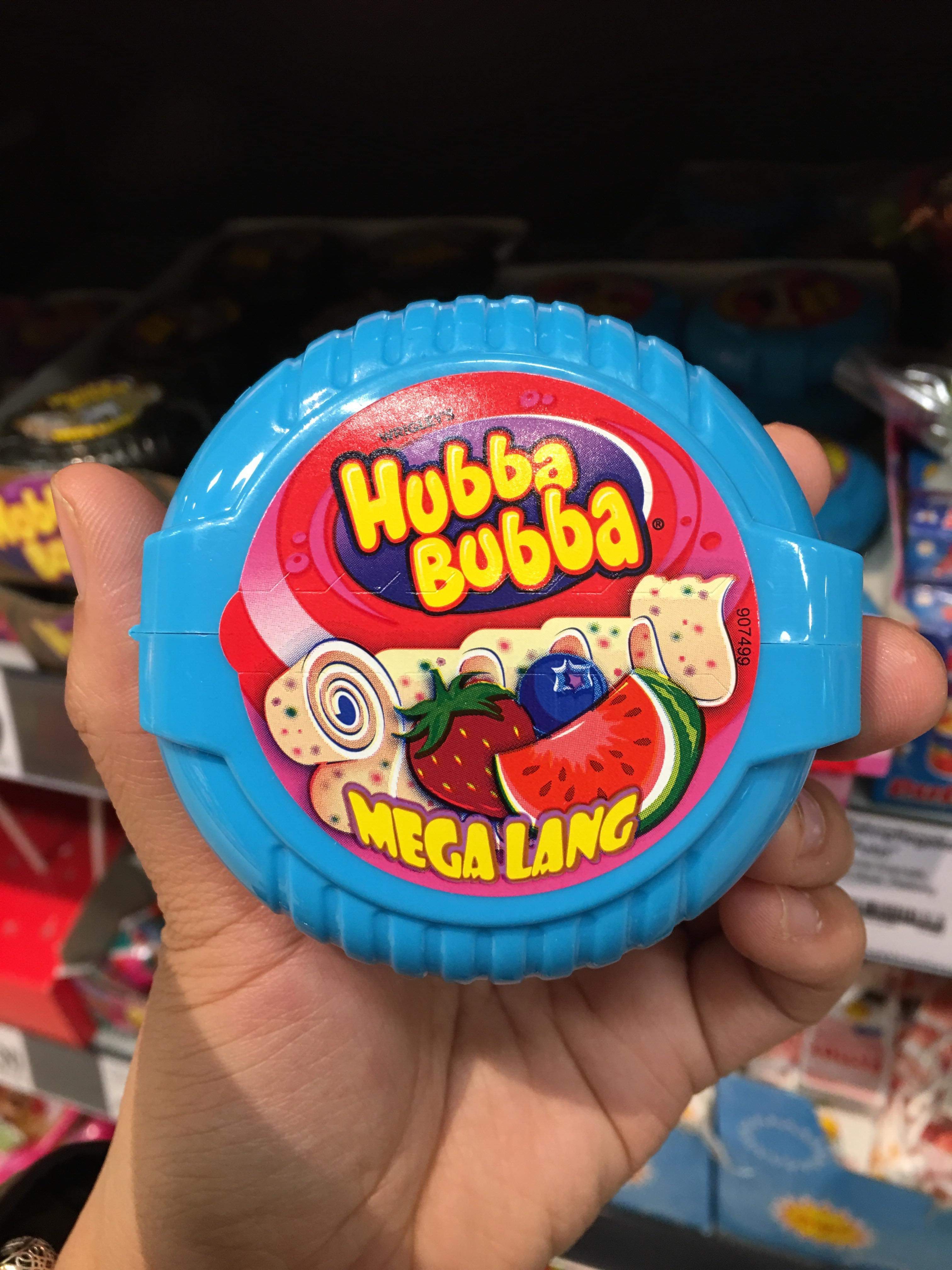 Kẹo cao su - kẹo Gum kéo Hubba Bubba  