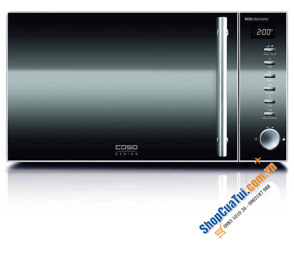 LÒ VI SÓNG ĐIỆN TỬ CASO M20 800W