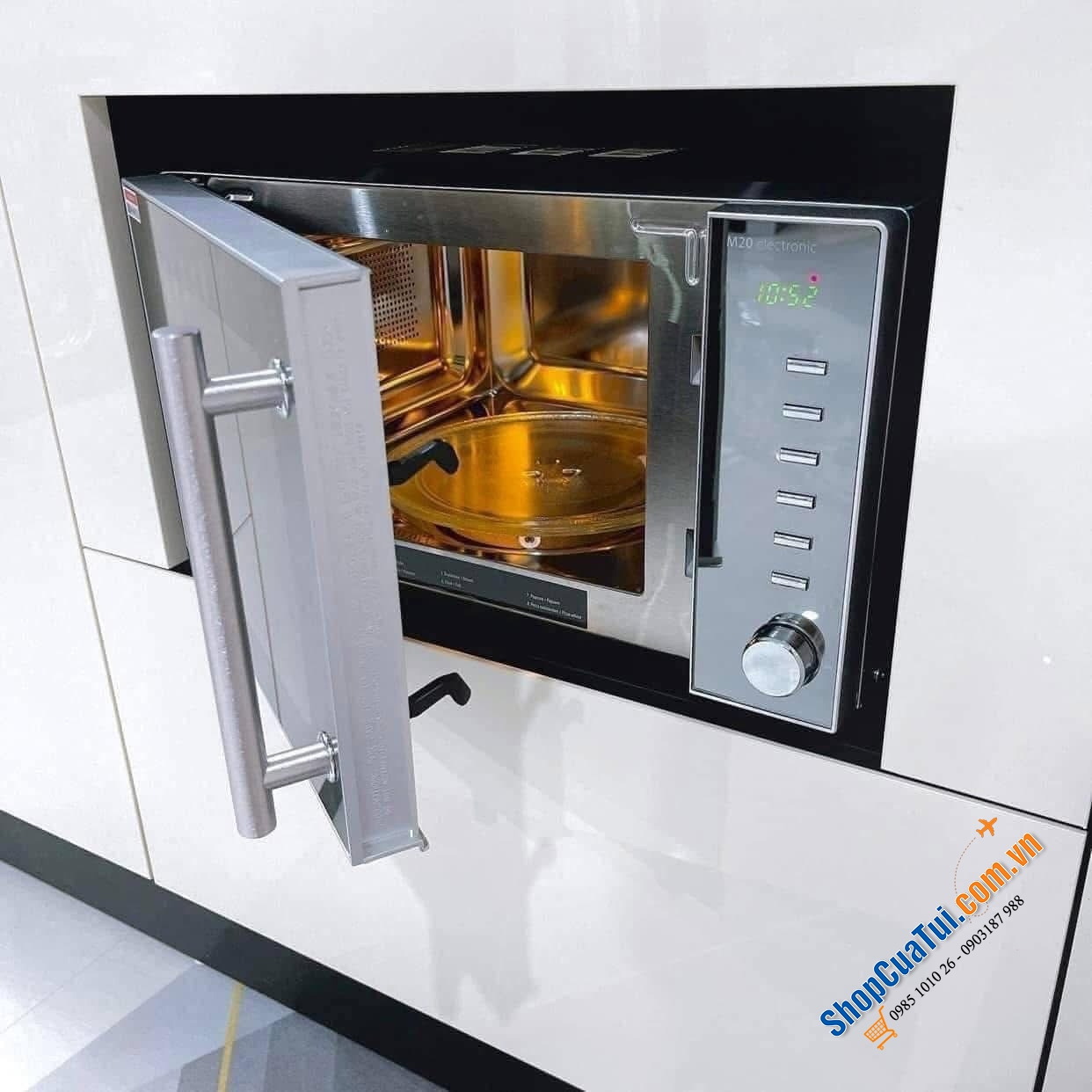 LÒ VI SÓNG ĐIỆN TỬ CASO M20 800W