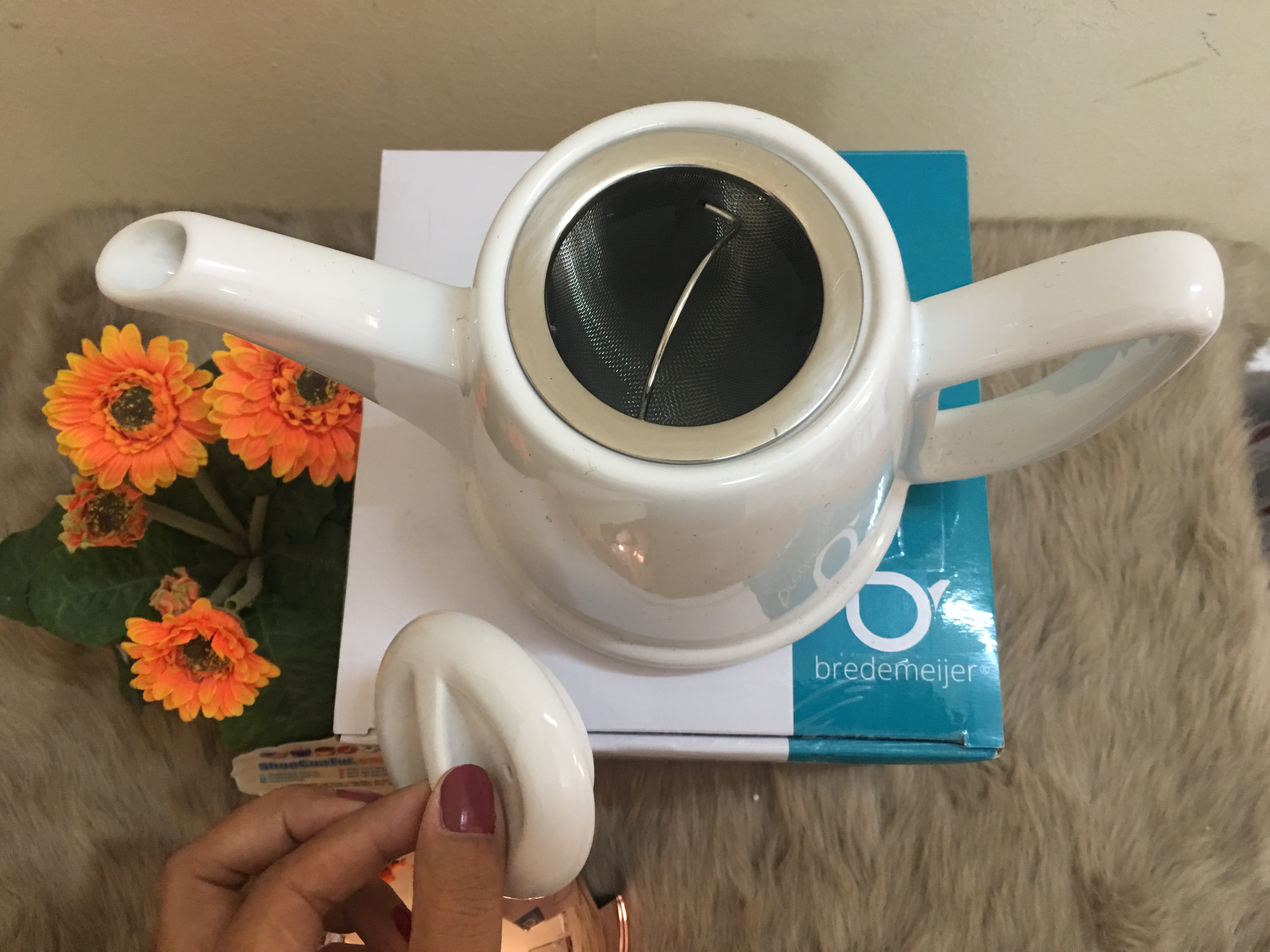 Bình trà , ấm pha trà Teapot Cosy Manto 1.0L của Bredemeijer