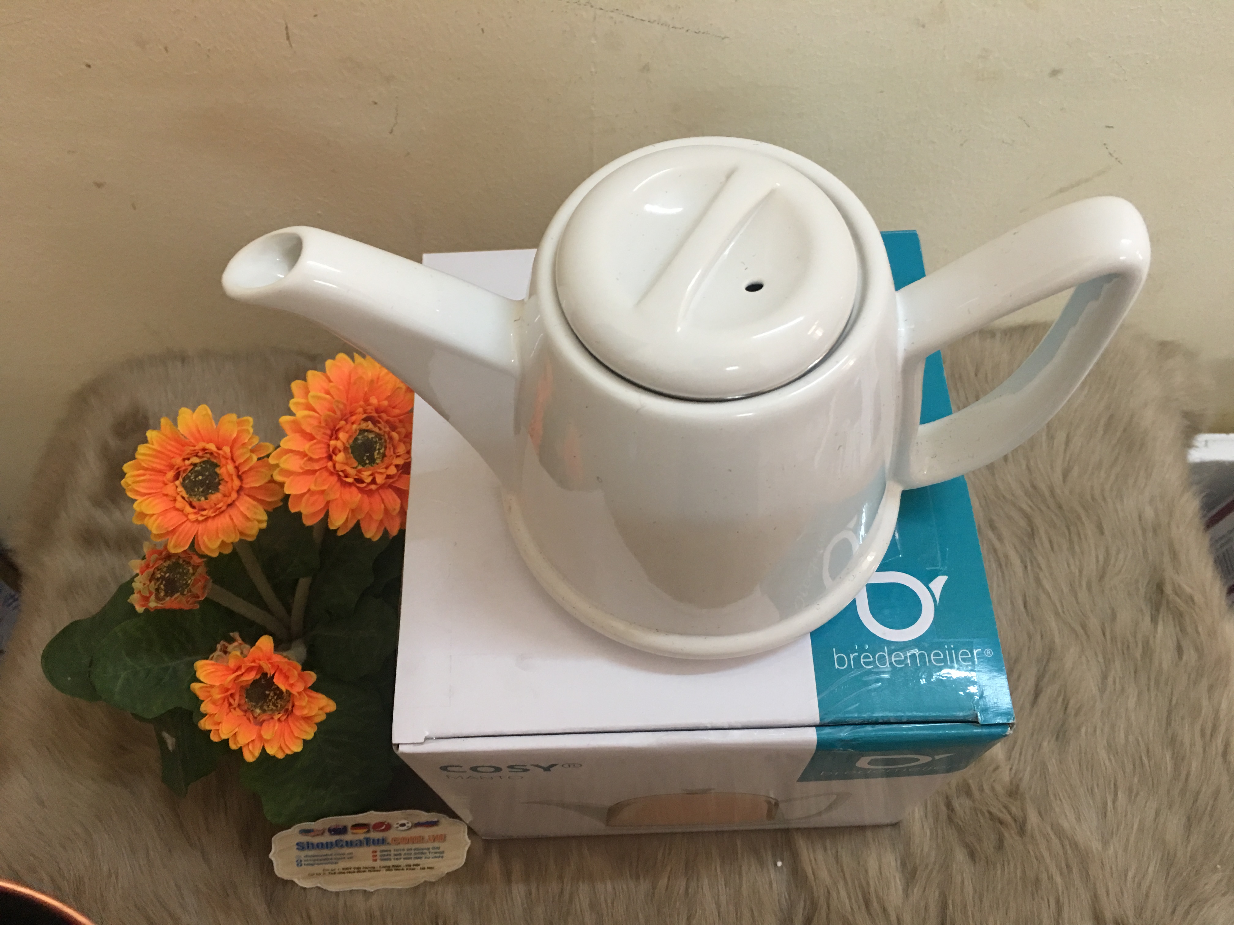 Bình trà , ấm pha trà Teapot Cosy Manto 1.0L của Bredemeijer