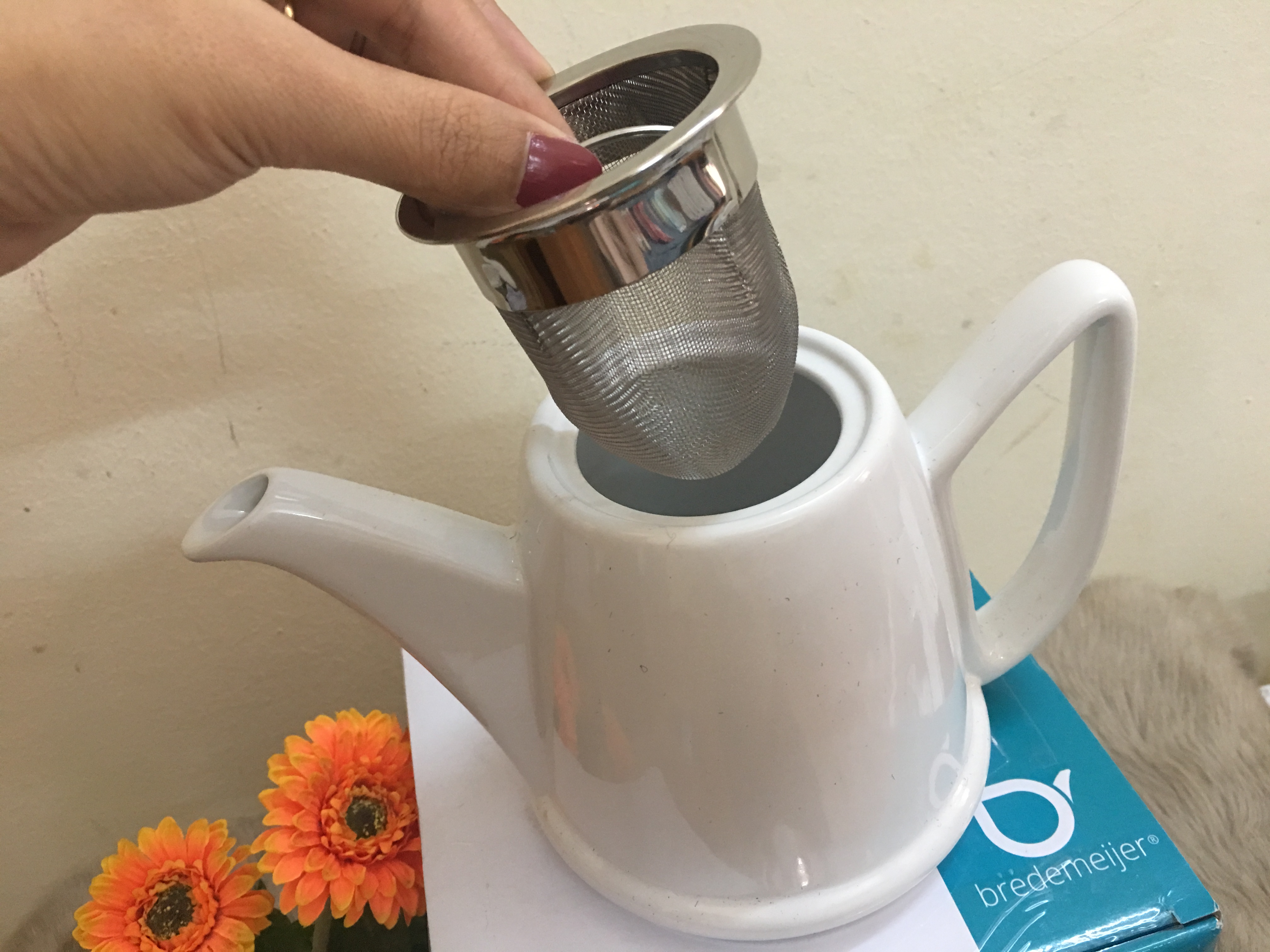 Bình trà , ấm pha trà Teapot Cosy Manto 1.0L của Bredemeijer