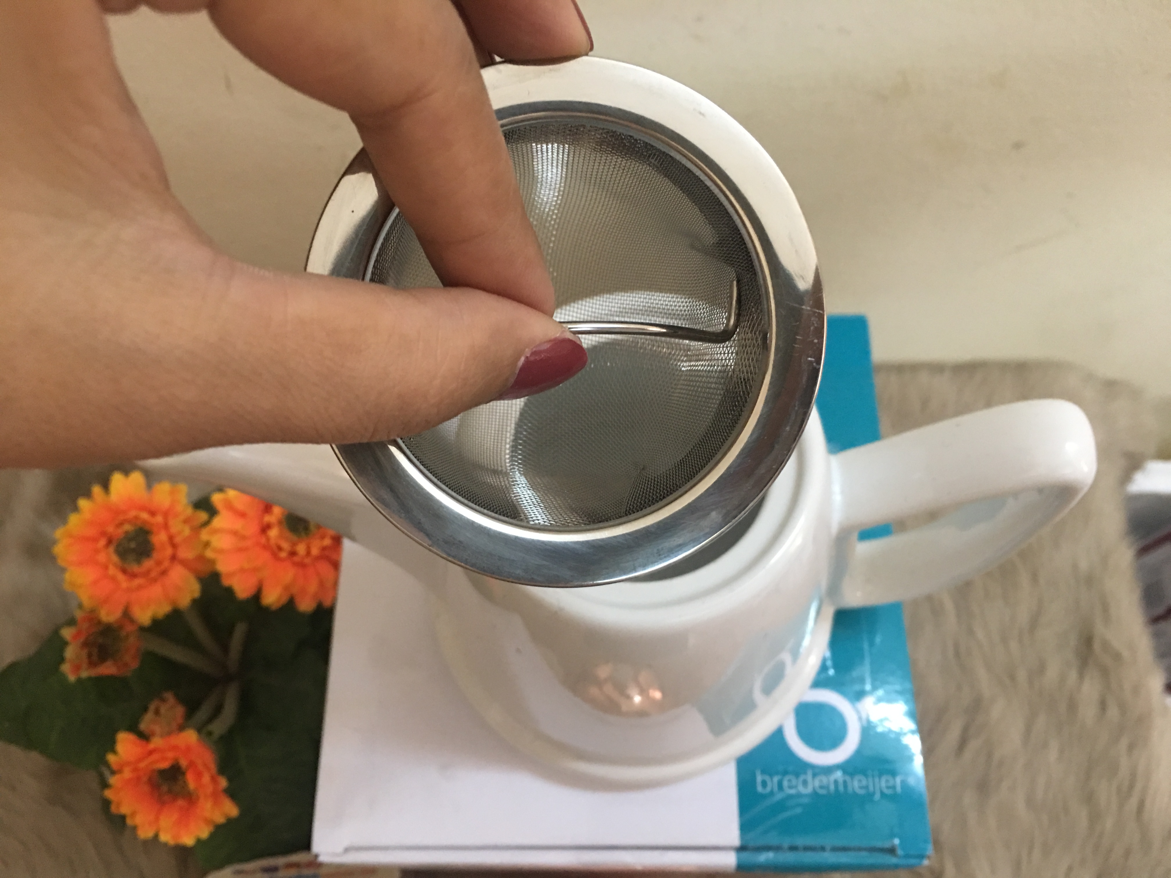 Bình trà , ấm pha trà Teapot Cosy Manto 1.0L của Bredemeijer