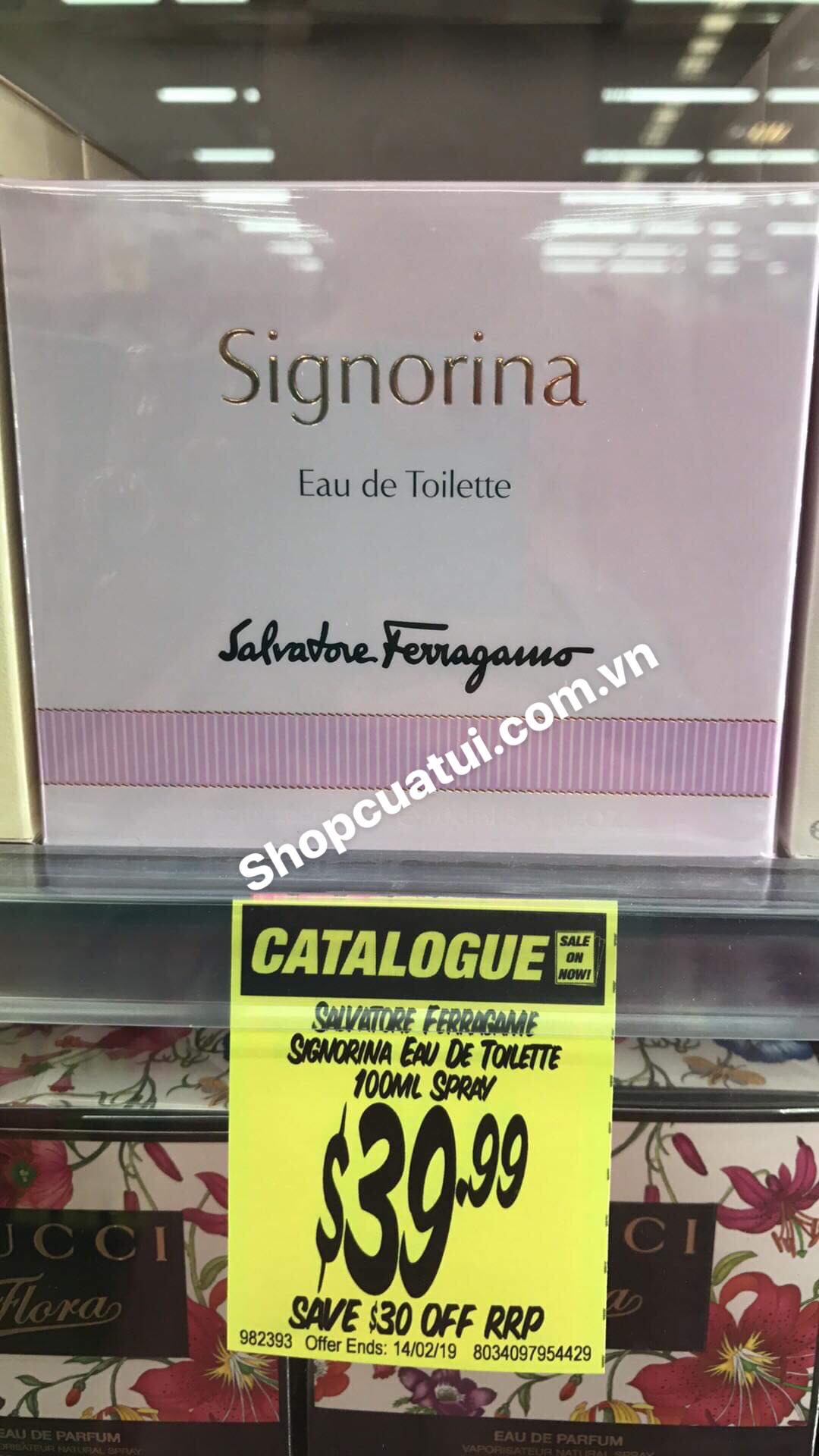 Nước hoa nữ Salvatore Ferragamo Signorina Eau De Toilette 100ml Spray