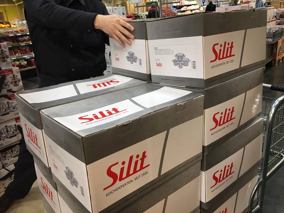 BỘ NỒI SILIT MARINO 4 MÓN