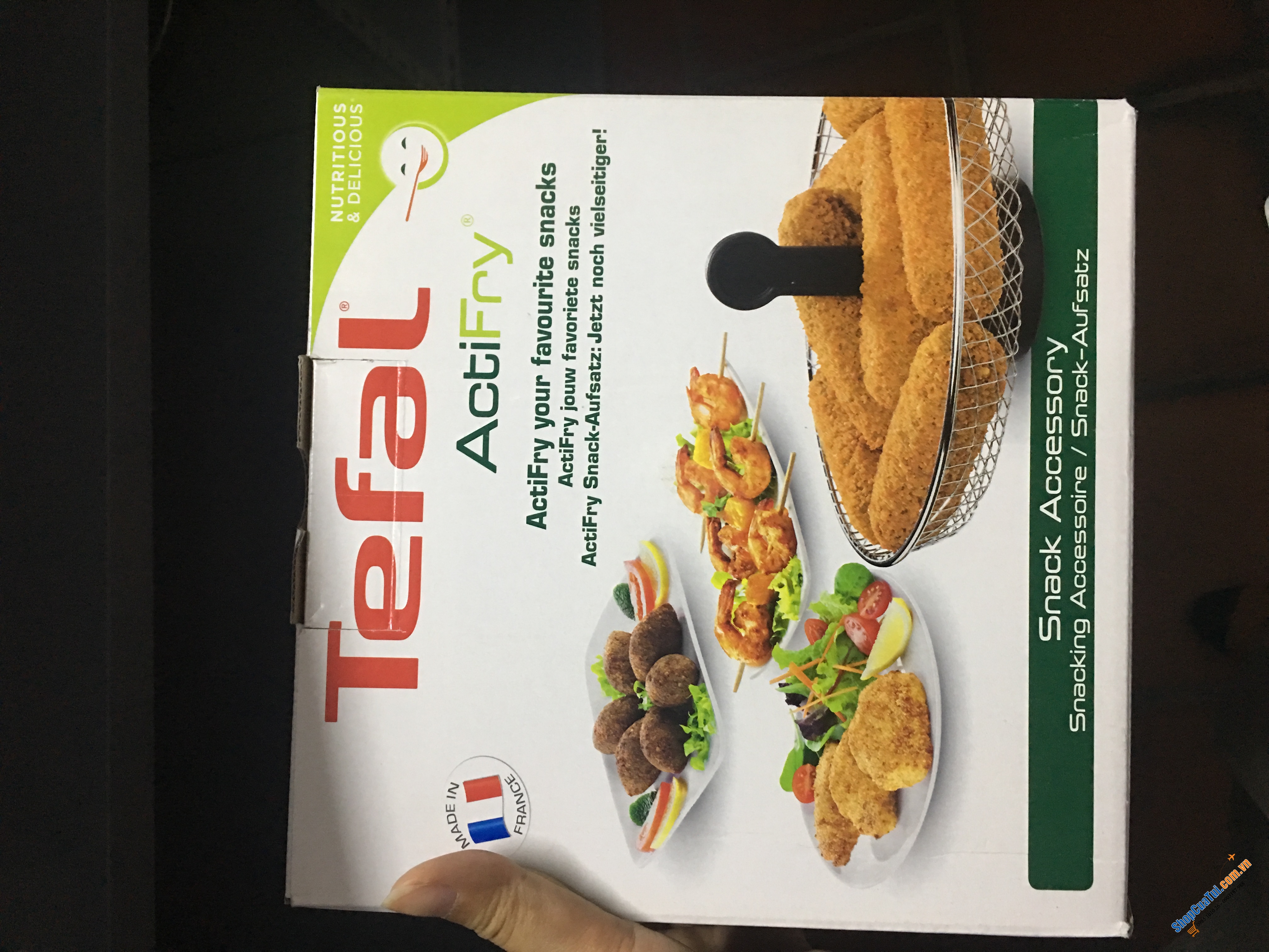 KHAY LƯỚI CHO NỒI CHIÊN TEFAL - MADE IN FRANCE