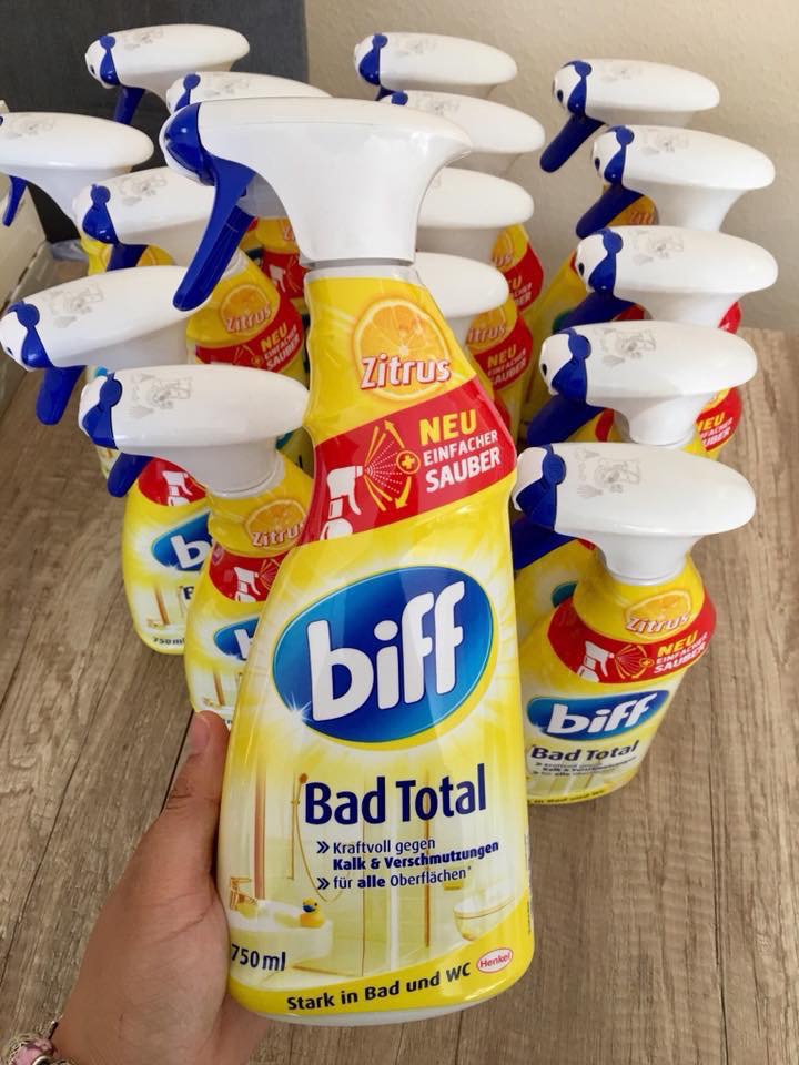 Nước tẩy rửa sành sứ Biff  bad total ( made in Germany)