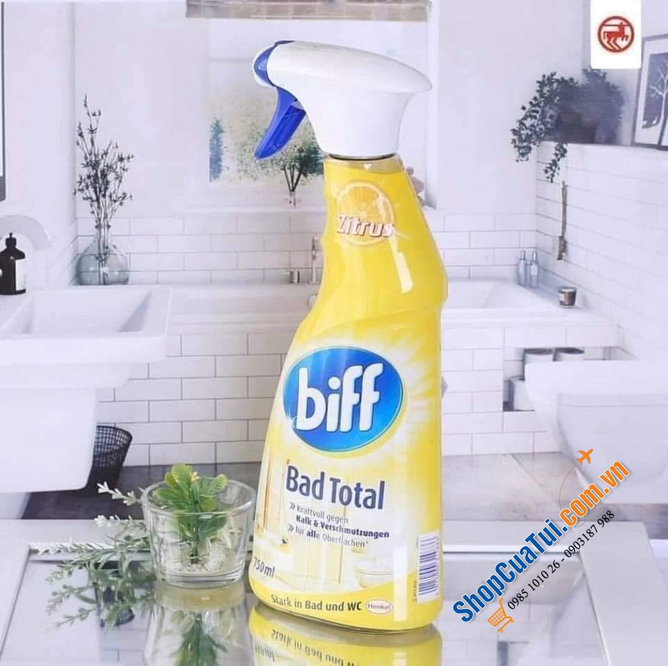 Nước tẩy rửa sành sứ Biff  bad total ( made in Germany)