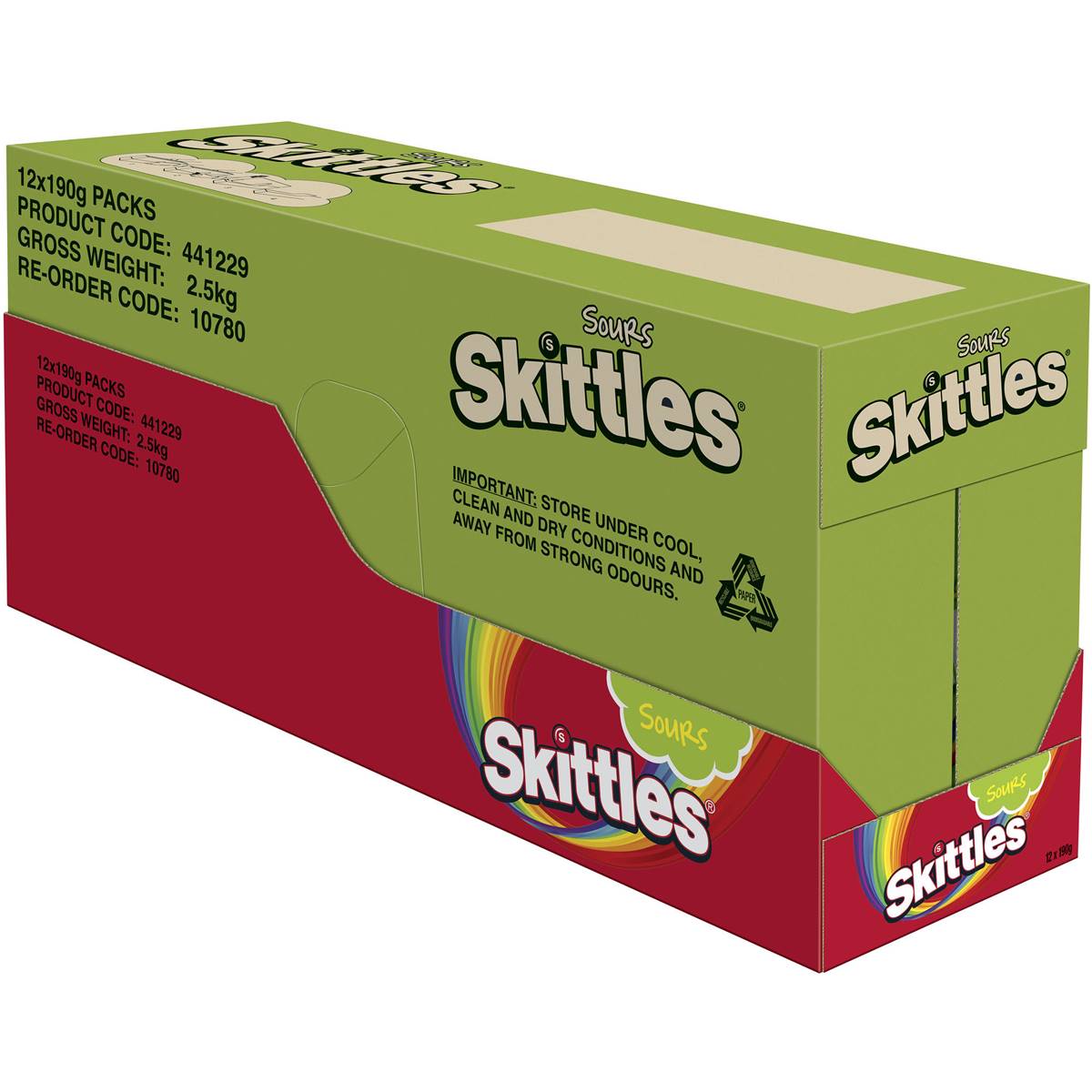 Kẹo Skittles gói 190g hoặc 200g tuỳ loại - Made in Áutralia - Úc