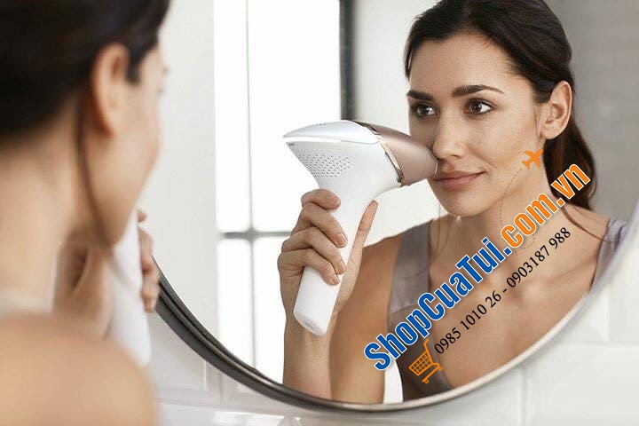 MÁY TRIỆT LÔNG BẰNG ÁNH SÁNG PHILIPS LUMEA PRESTIGE