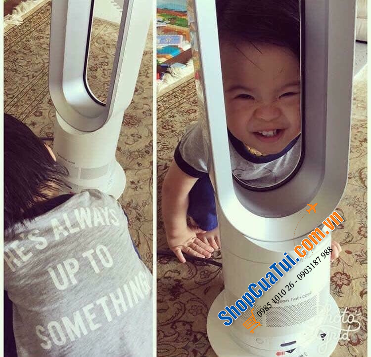 Quạt không cánh Hot + Cool DYSON AM09